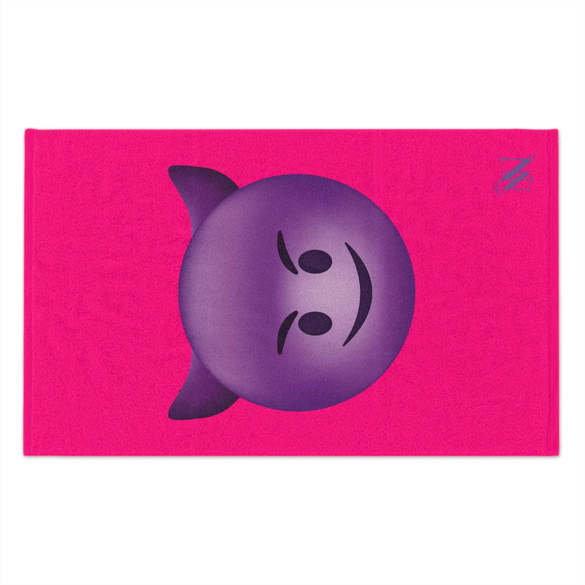 Naughty Devil Emoji Pink | Mix & Match Soft Fun-Flirty Lovers’ Towels