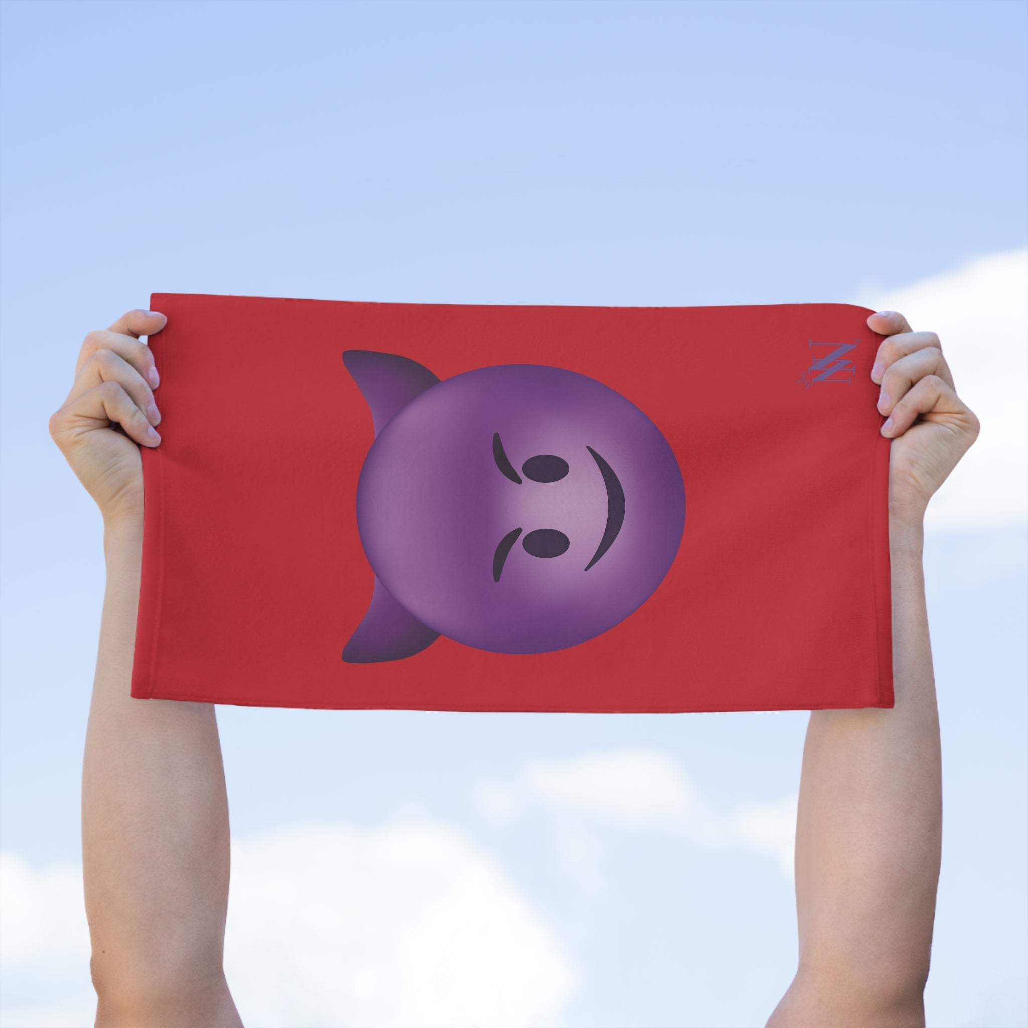 Naughty Devil Emoji Red | Mix & Match Soft Fun-Flirty Lovers’ Towels