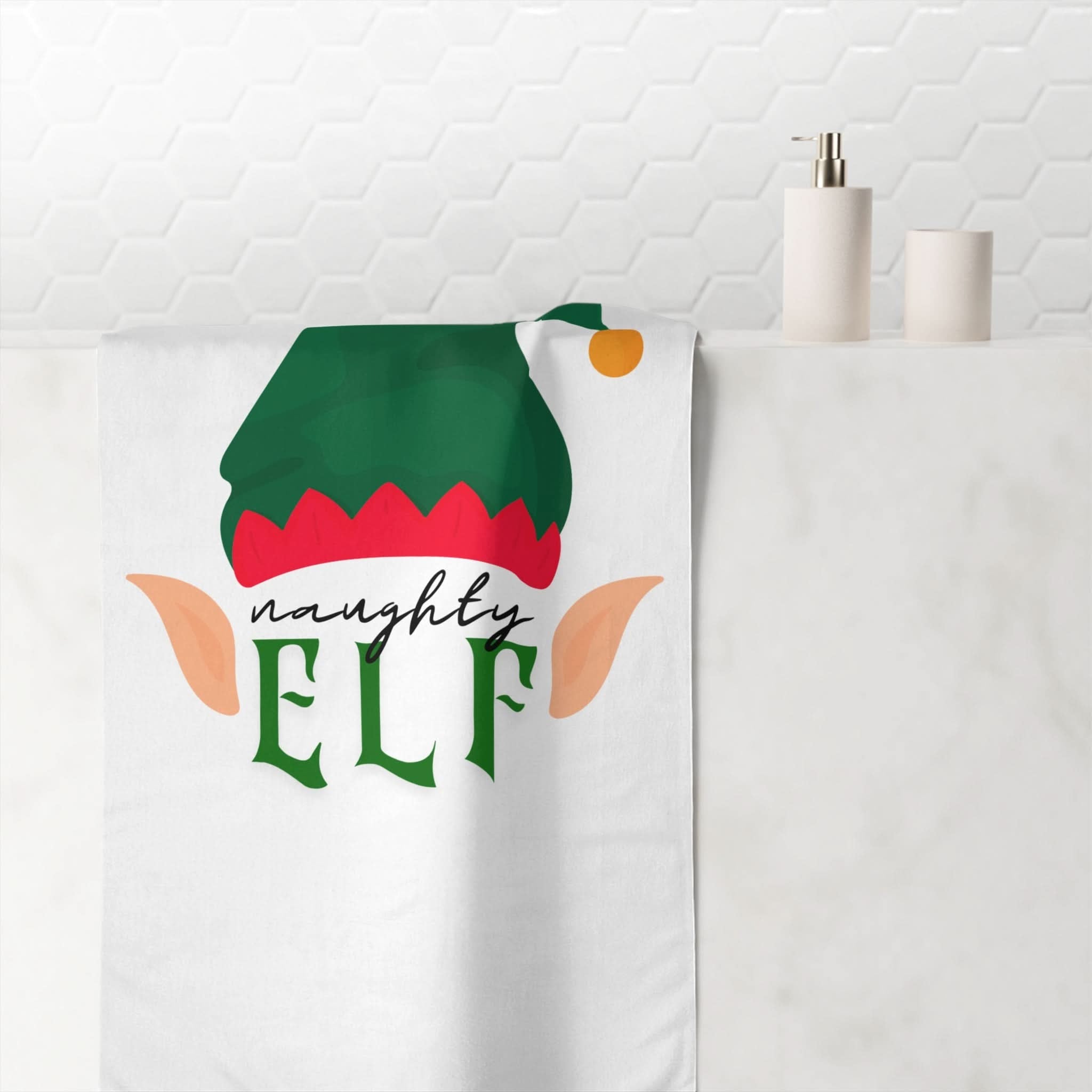 Naughty Elf | Mix & Match Naughty XL Fun-Flirty Lovers’ Towels