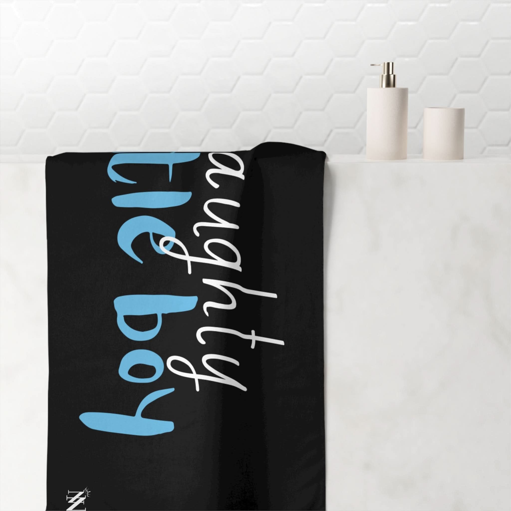 Naughty Little Boy | Mix & Match Naughty XL Fun-Flirty Lovers’ Towels