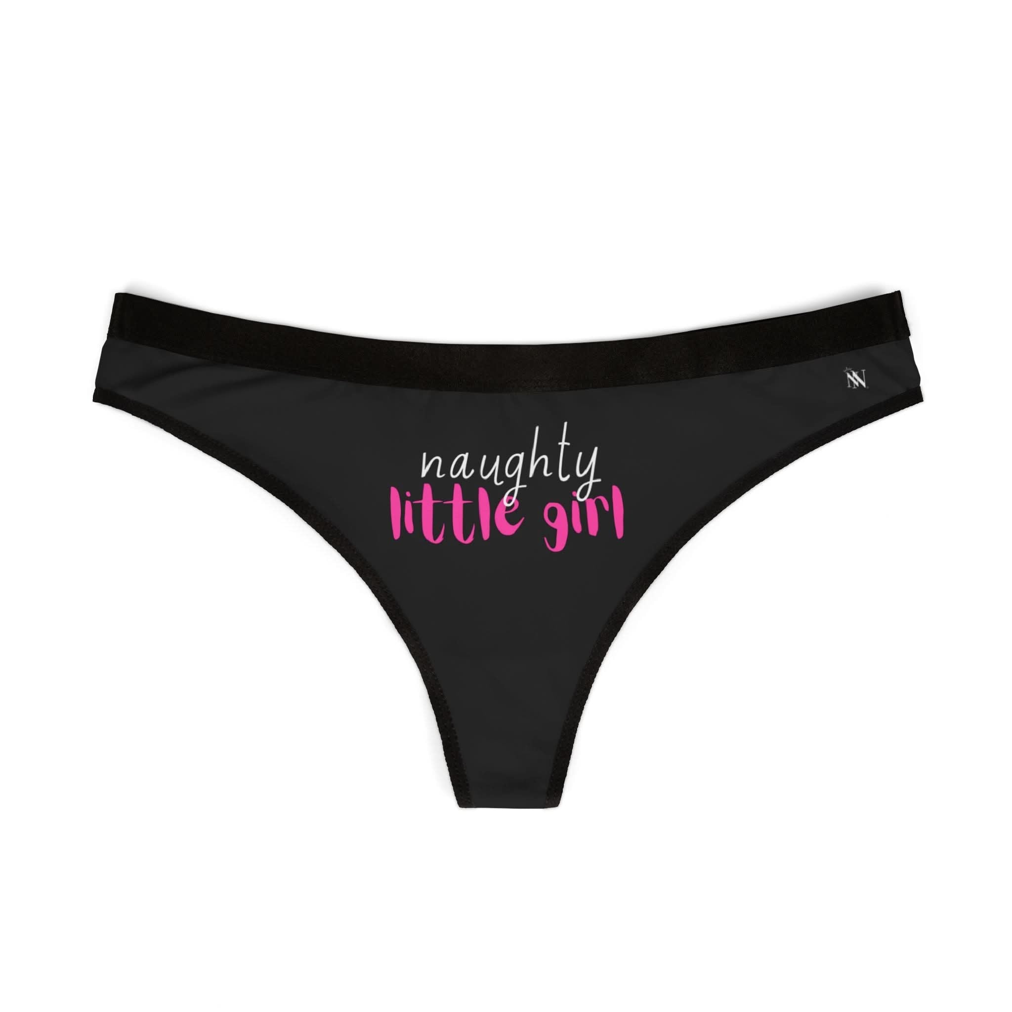 Naughty Little Girl | Mix & Match Women’s Fun-Flirty Lovers’ Thongs