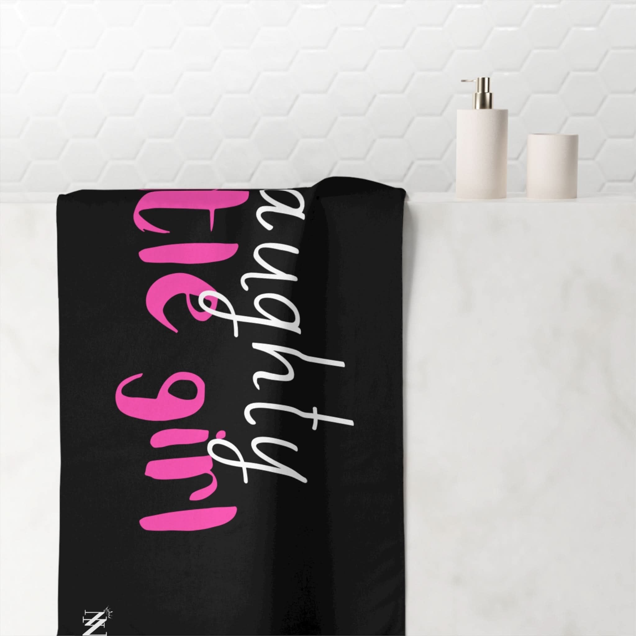 Naughty Little Girl | Mix & Match Naughty XL Fun-Flirty Lovers’ Towels