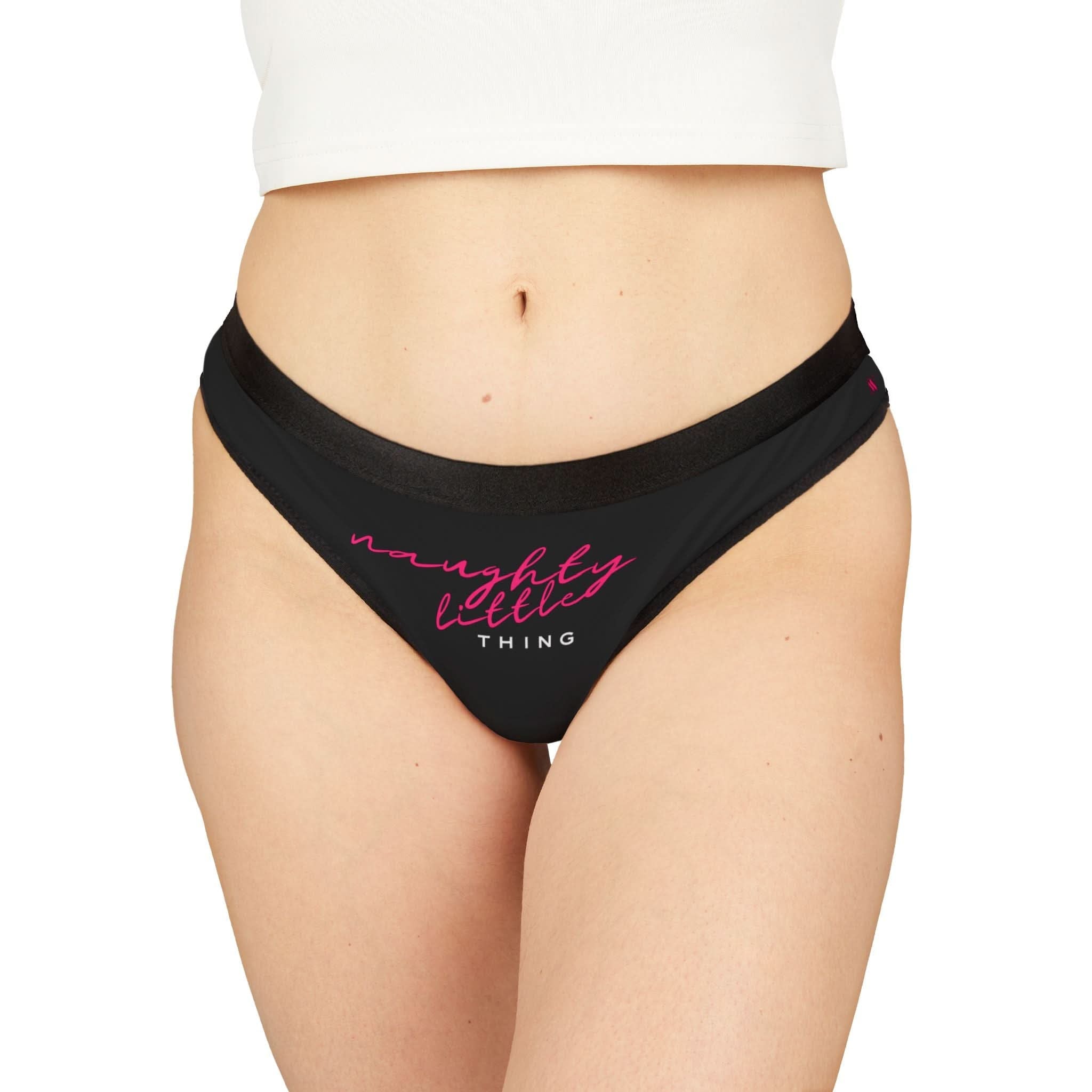 Naughty Little Thing | Mix & Match Women’s Fun-Flirty Lovers’ Thongs