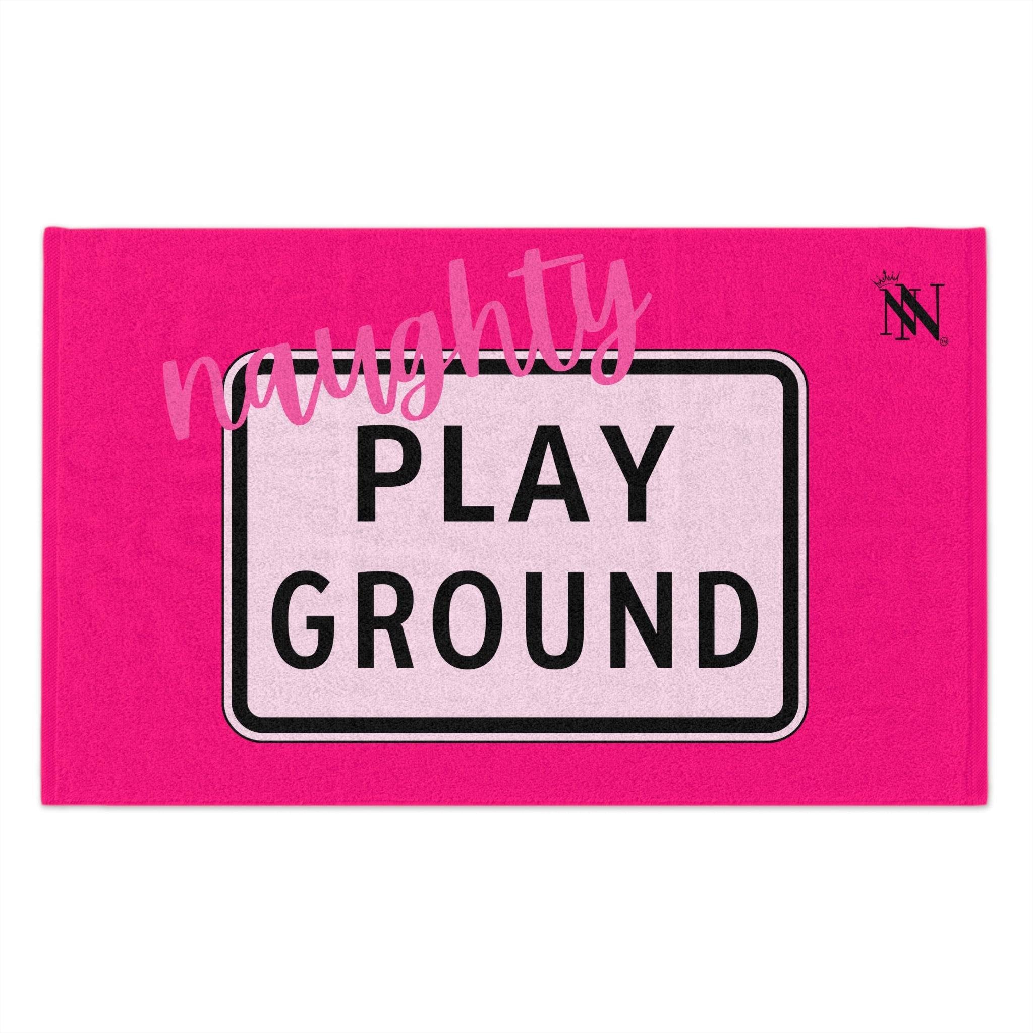 Naughty Playground Pink Mix & Match Soft Sex Towels | Flirty Loversâ Gifts