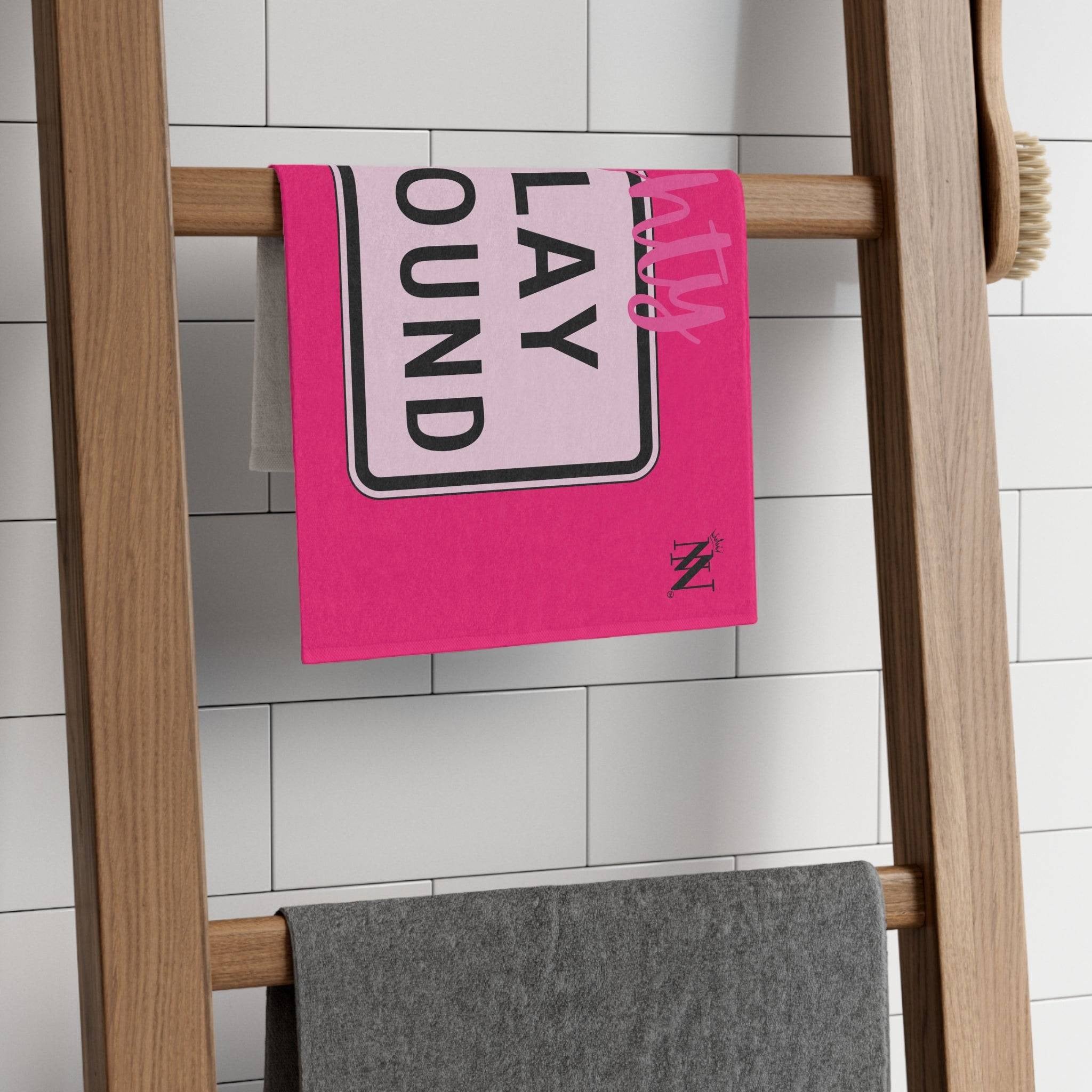 Naughty Playground Pink Mix & Match Soft Sex Towels | Flirty Loversâ Gifts