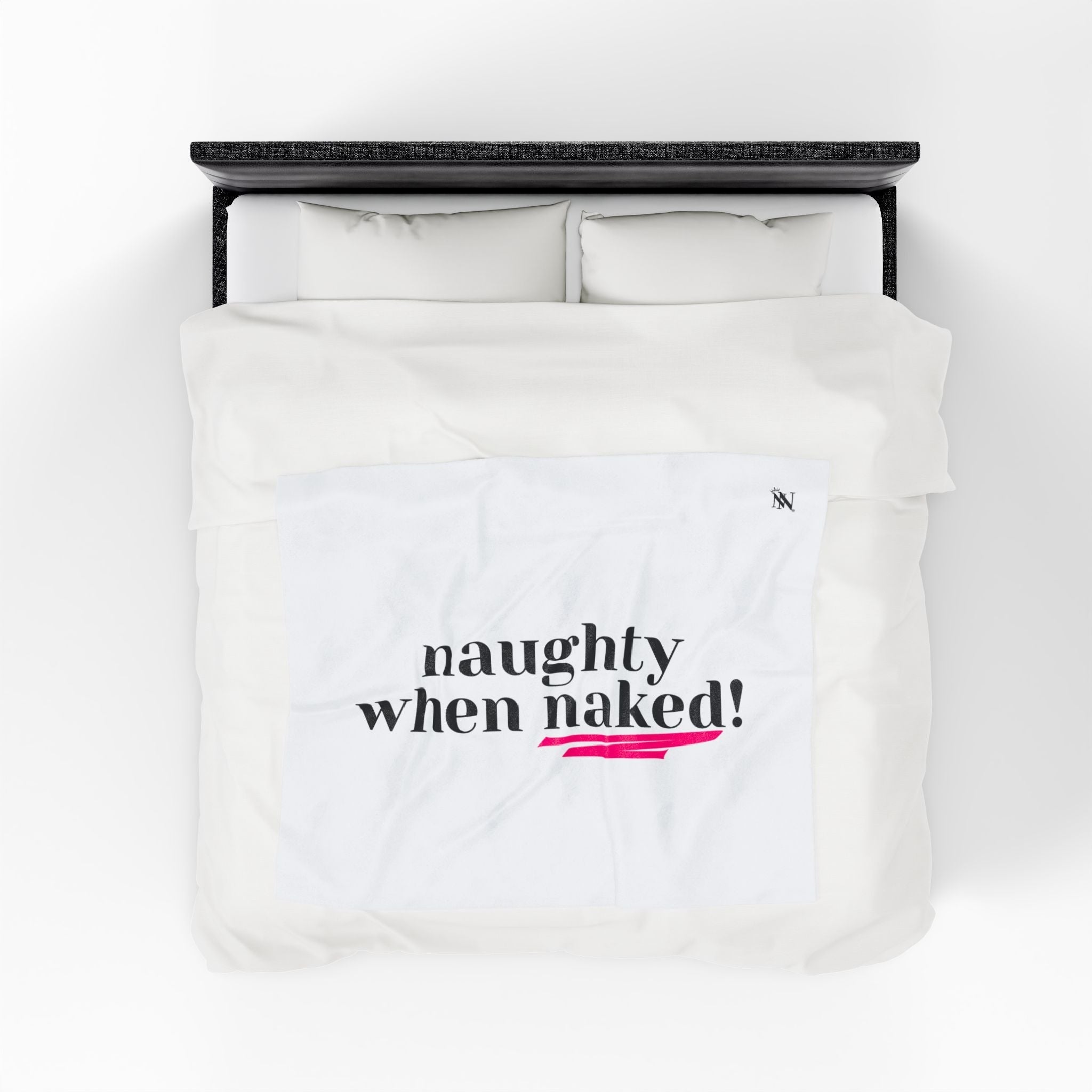 Naughty When Naked! | Mix & Match Fun-Flirty Lovers’ Blankets