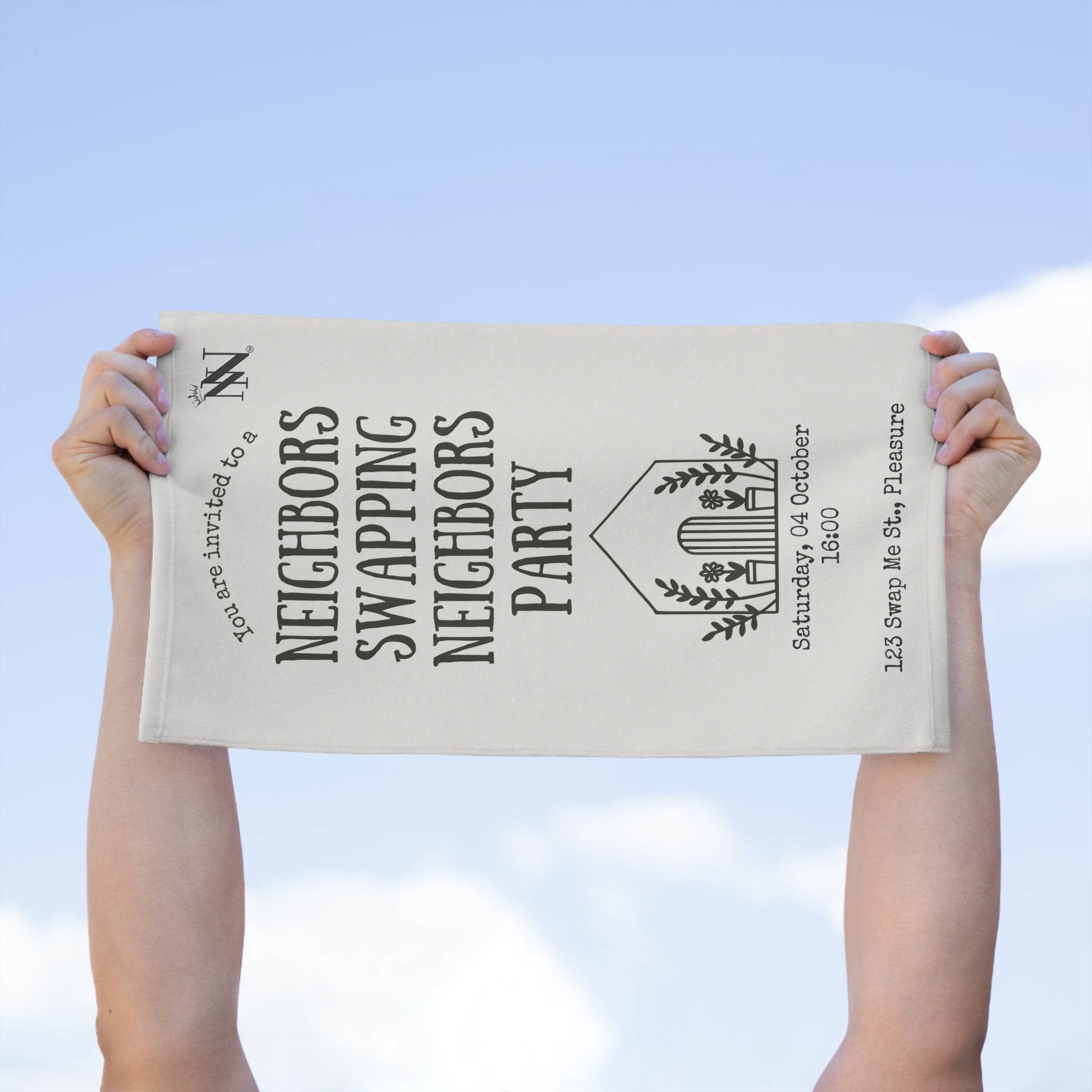 Neighbors Swapping Neighbors | Mix & Match Soft Fun-Flirty Lovers’ Towels