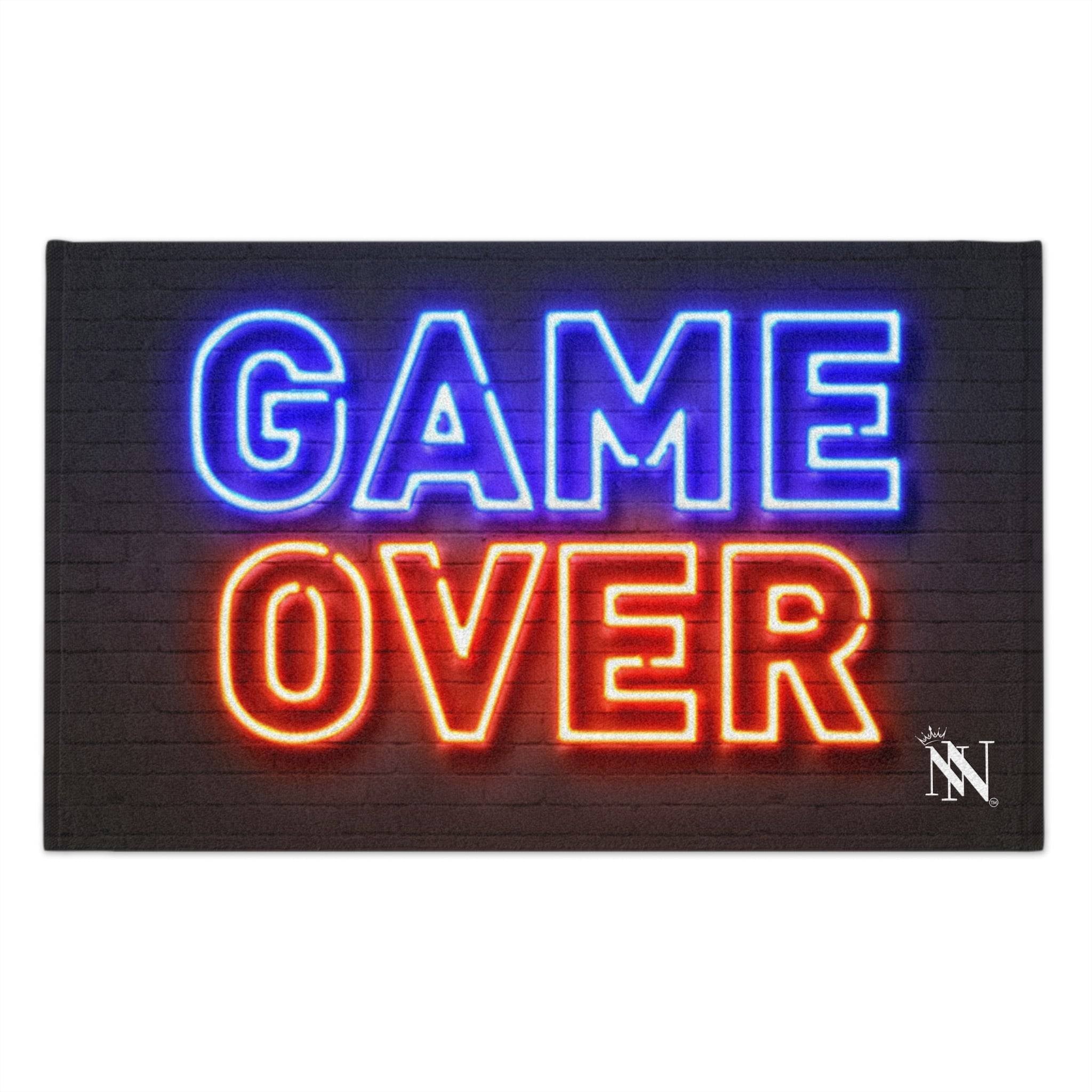 Neon Game Over | Mix & Match Soft Fun-Flirty Lovers’ Towels