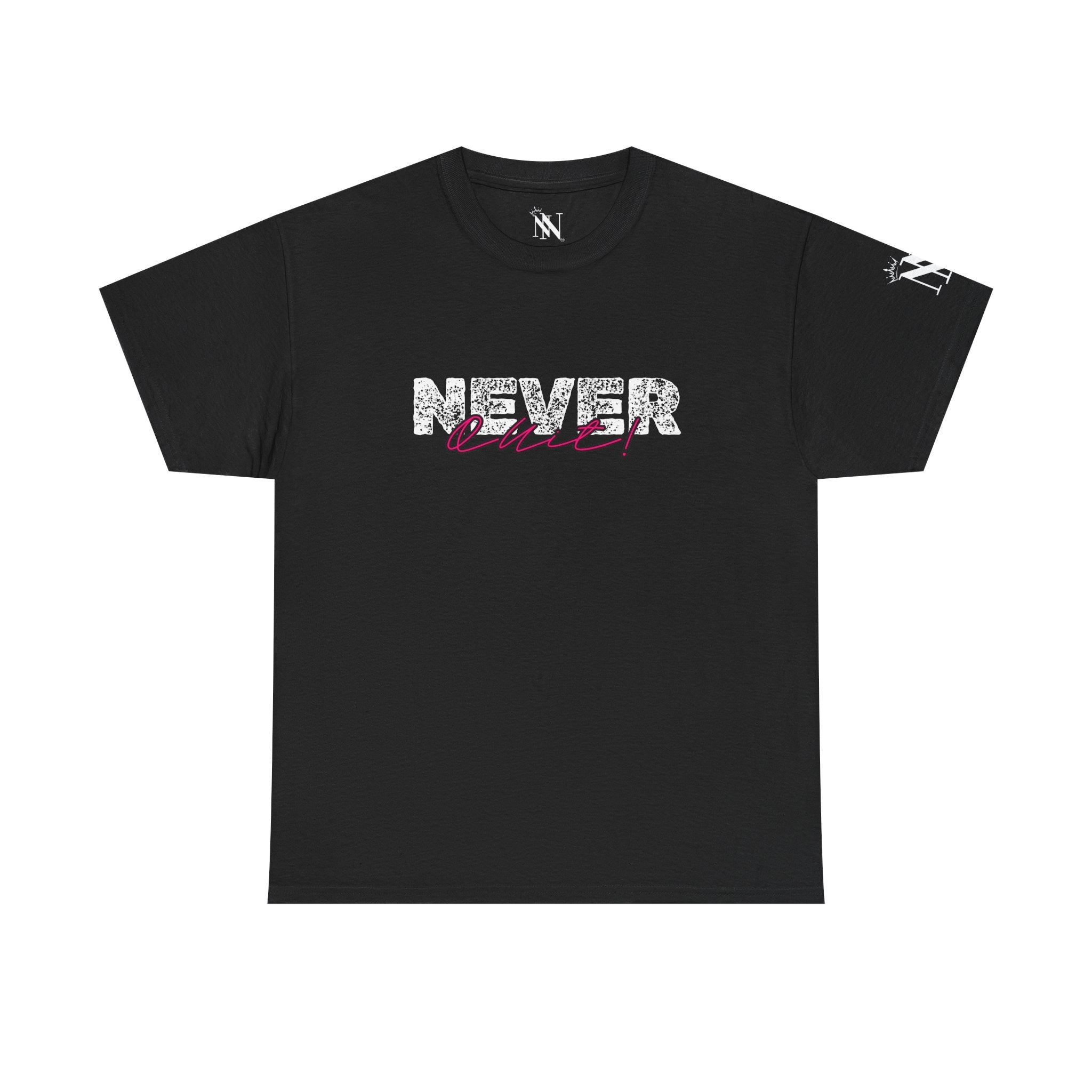 Never Quit! | Mix & Match Cotton Unisex Fun-Flirty Lovers’ T-Shirts