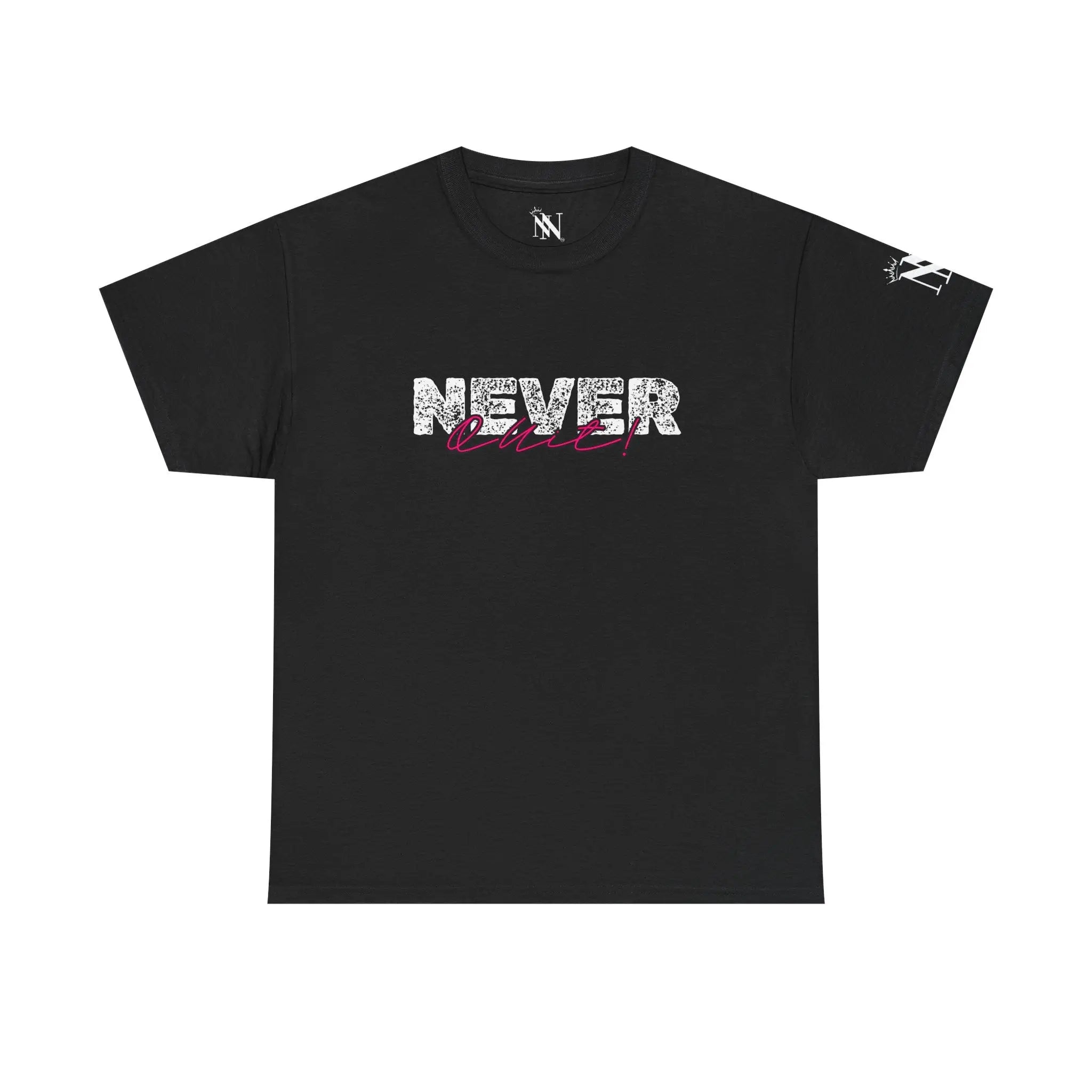 Never Quit! | Mix & Match Cotton Unisex Fun-Flirty Lovers’ T-Shirts