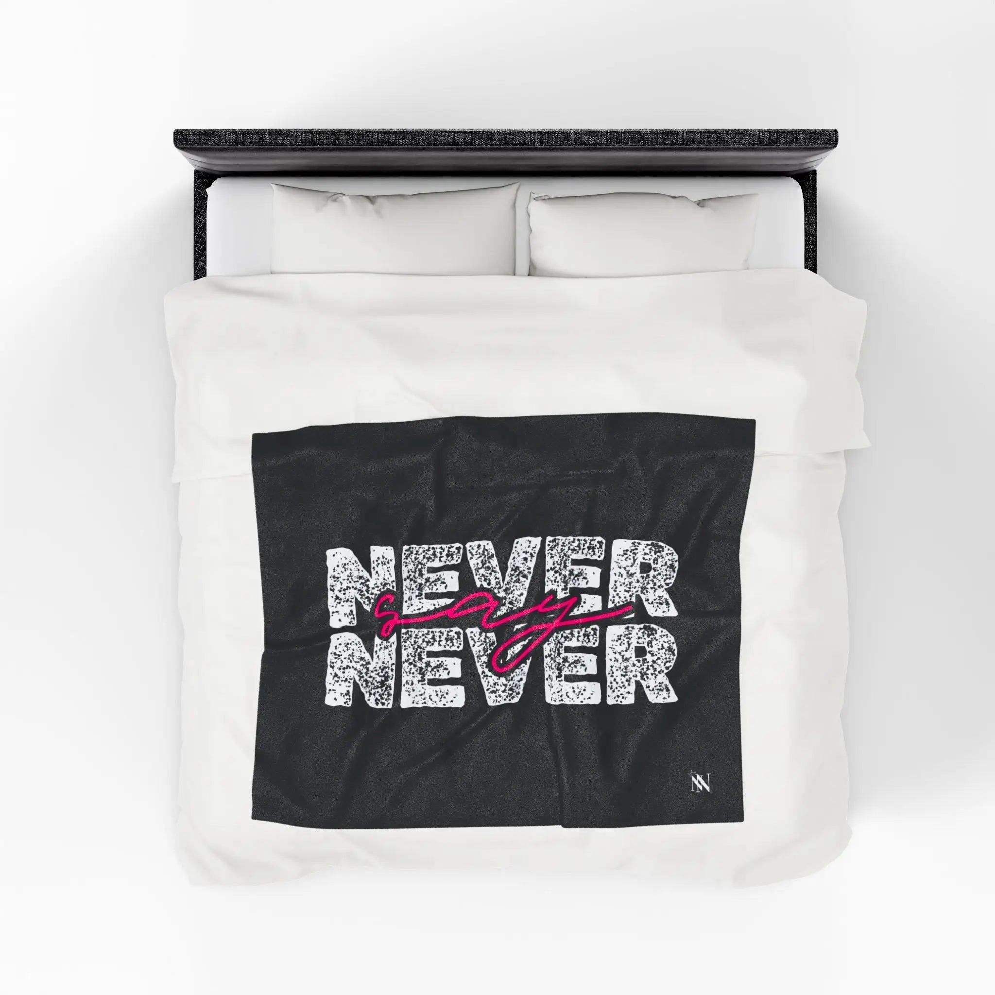 Never Say Never | Mix & Match Soft Fun-Flirty Lovers’ Blankets