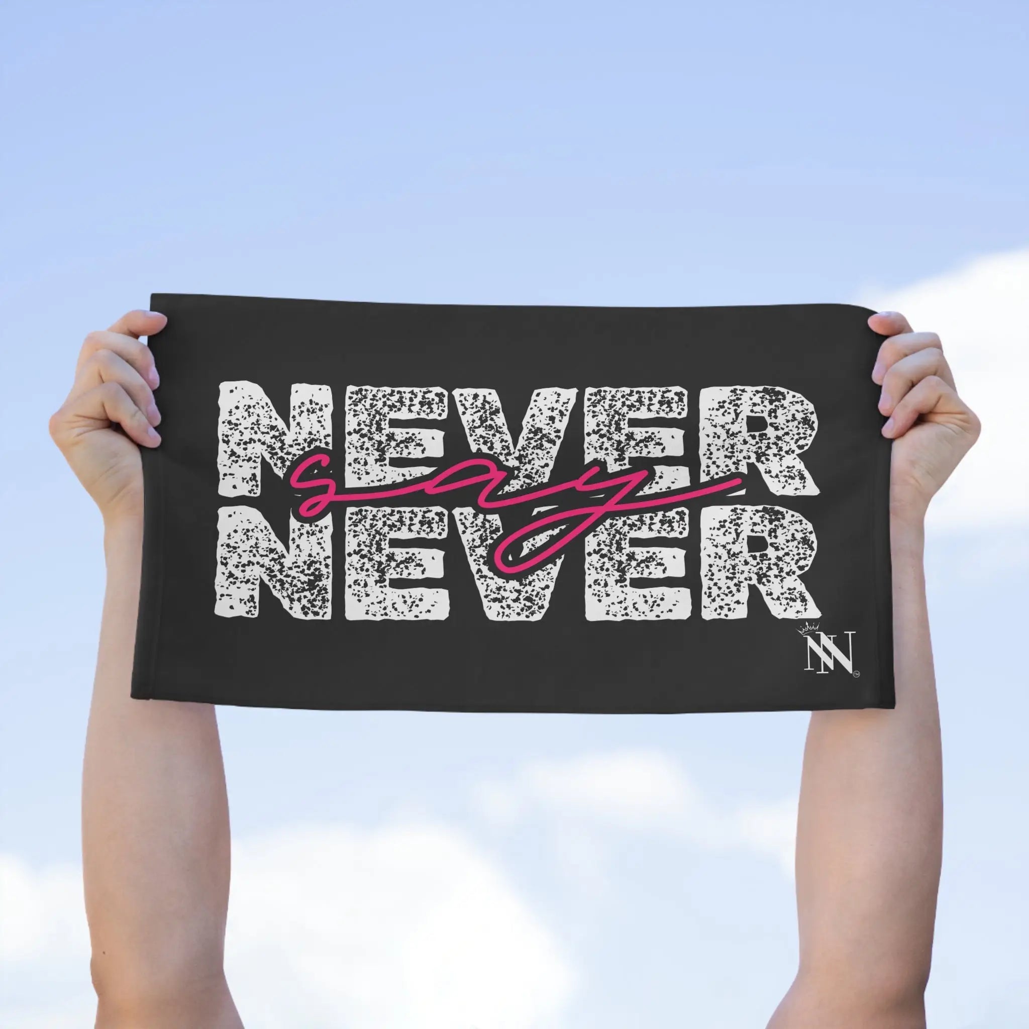 Never Say Never | Mix & Match Soft Fun-Flirty Lovers’ Towels