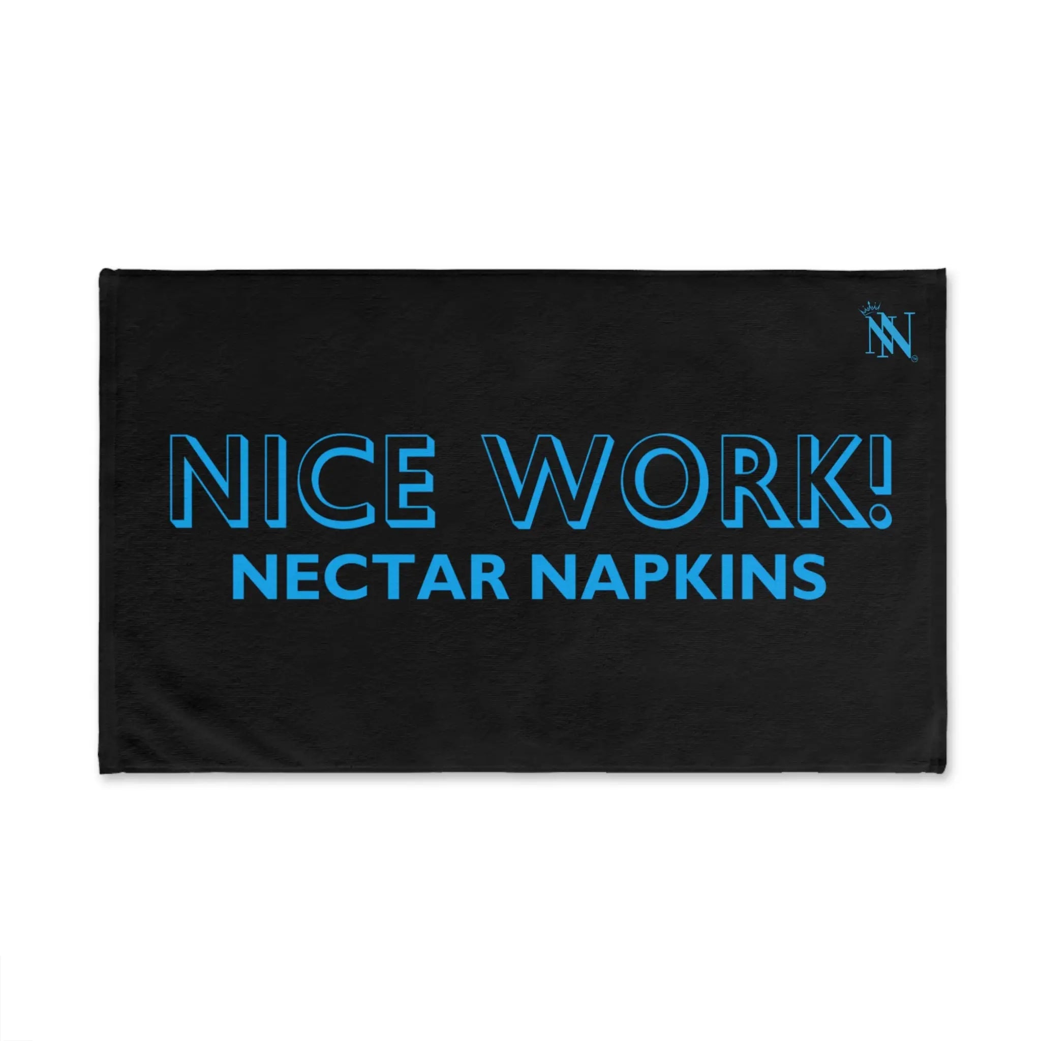 Nice Work Black | Mix & Match Original Fun-Flirty Lovers’ Towels