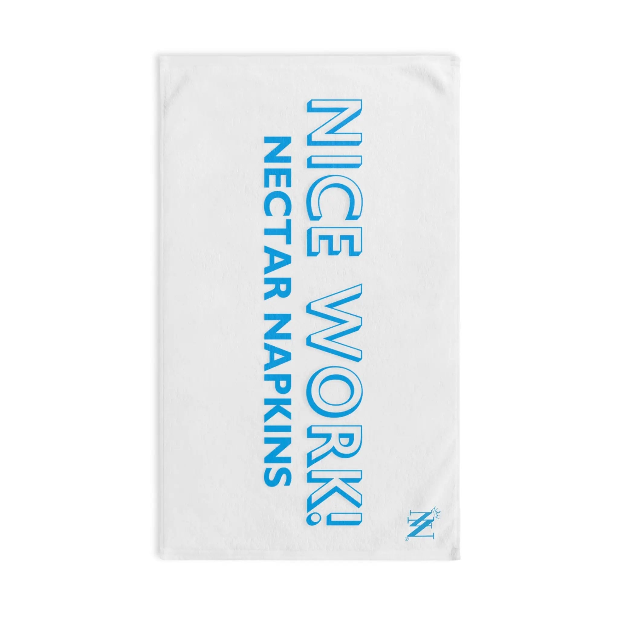Nice Work Grey White | Mix & Match Original Fun-Flirty Lovers’ Towels