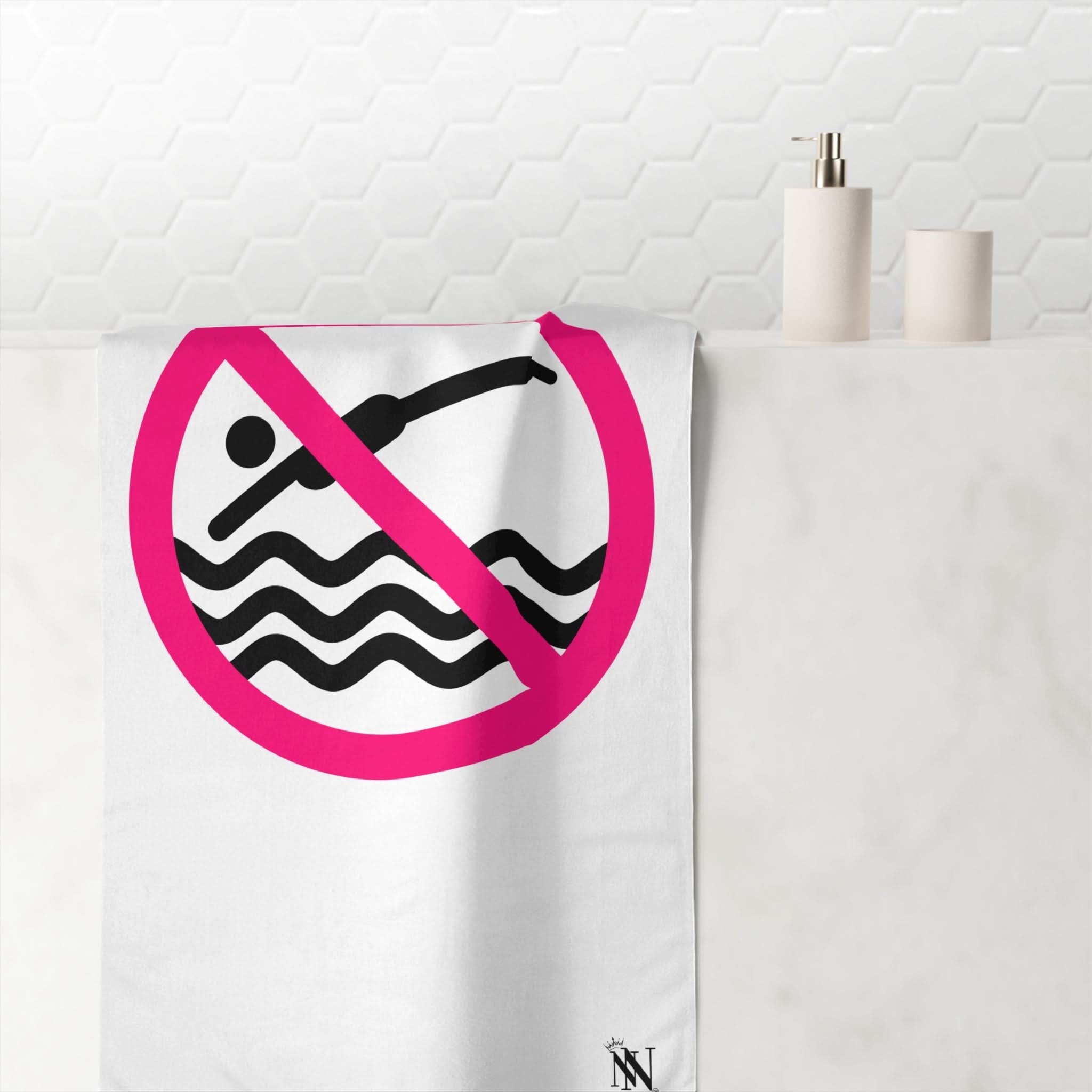 No Deep Diving | Mix & Match Naughty XL Fun-Flirty Lovers’ Towels