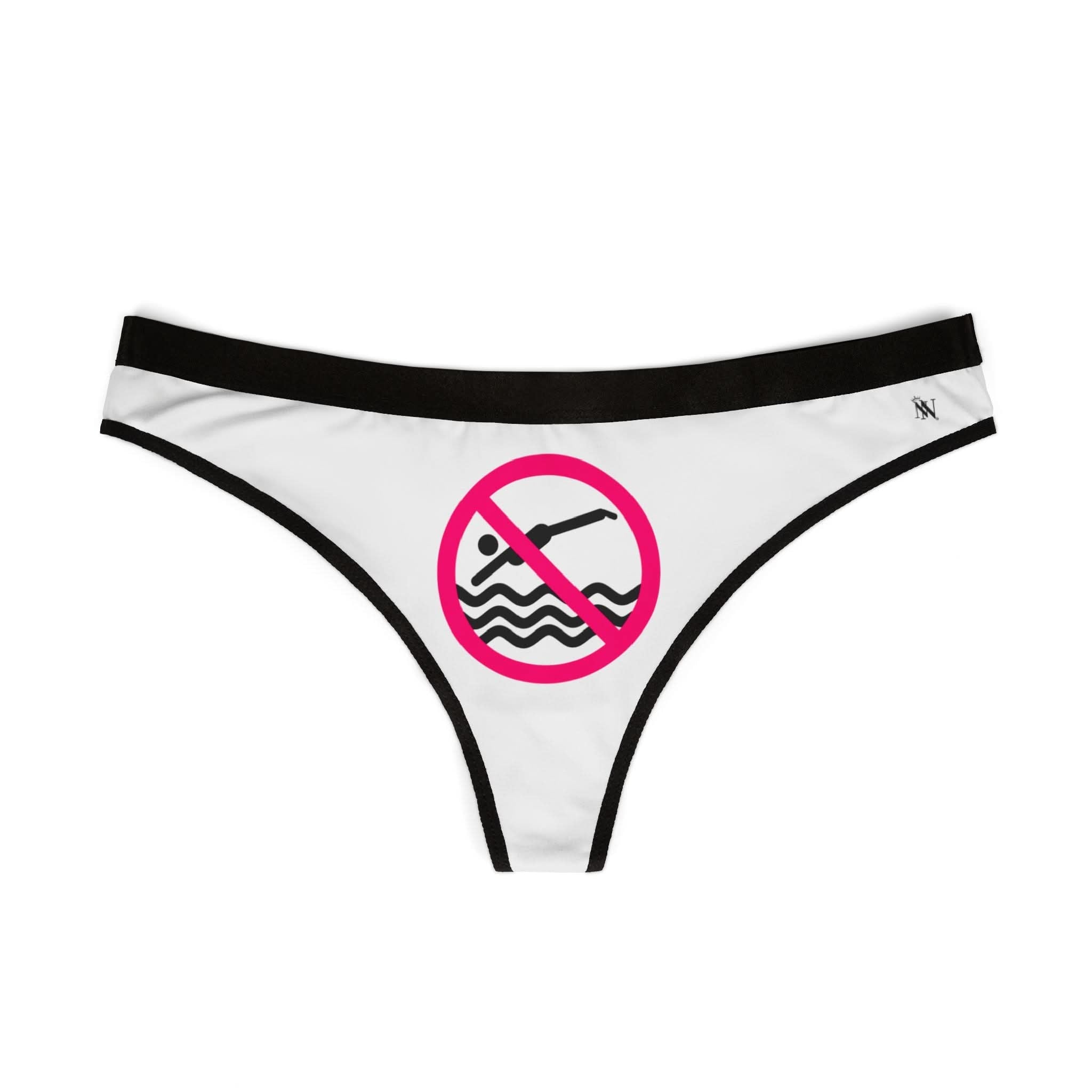 No Deep Diving | Mix & Match Women’s Fun-Flirty Lovers’ Thongs