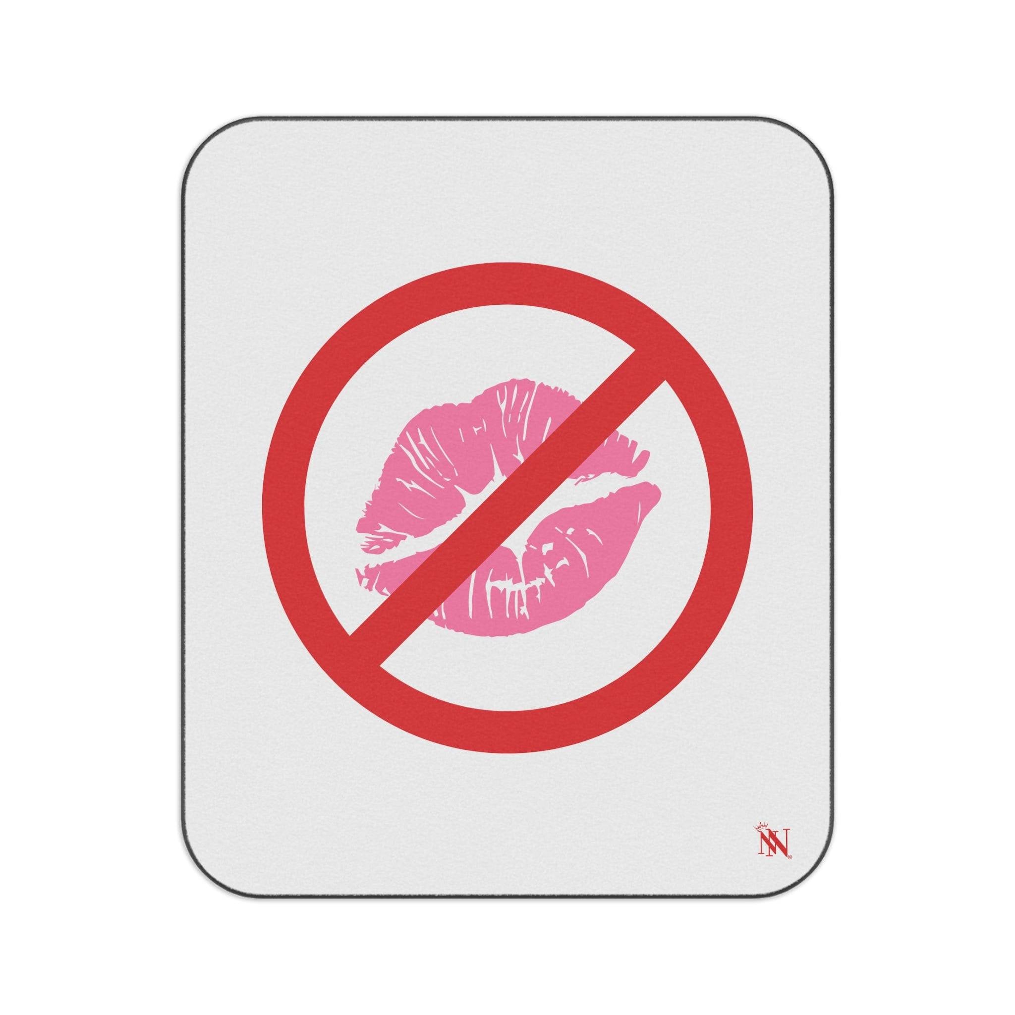 No Kissing Allowed | Mix Match Fun-Flirty Lovers’ Water-Resistant Blankets