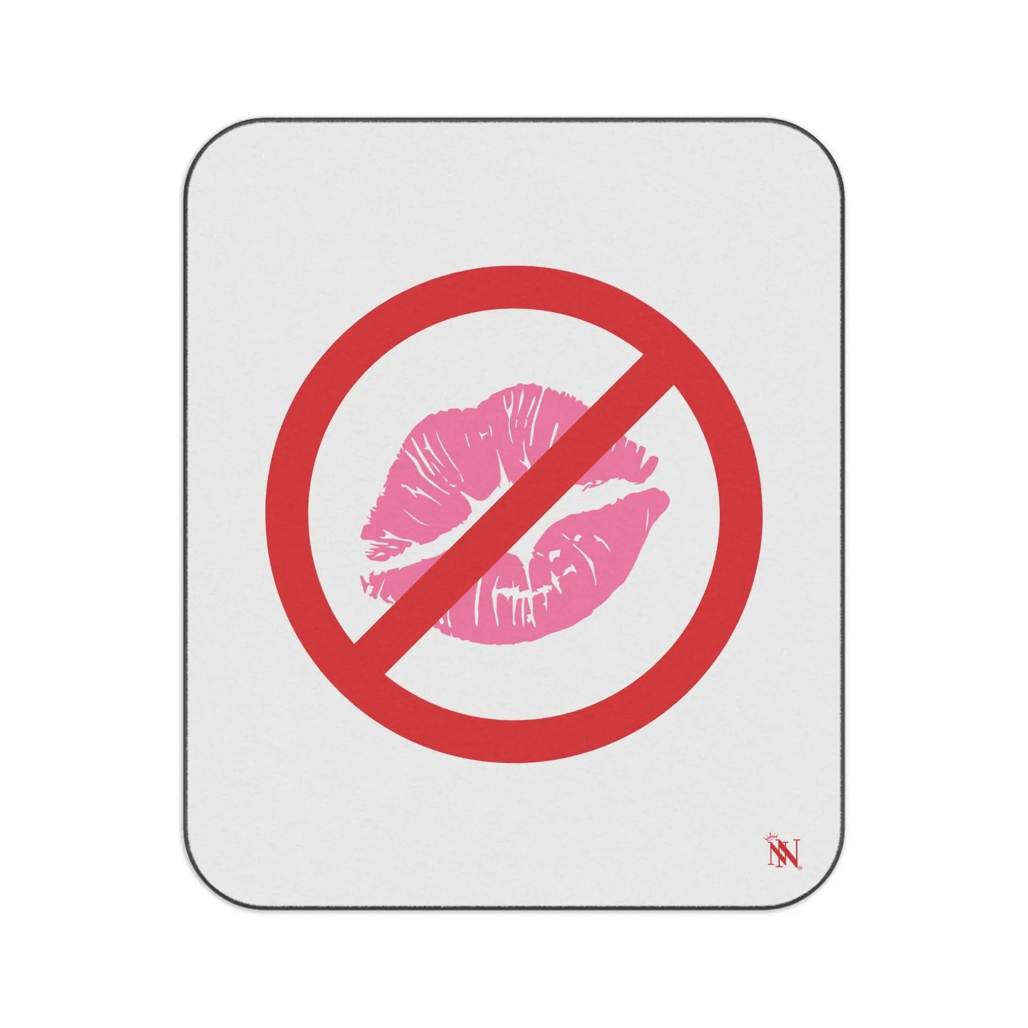 No Kissing Allowed | Mix Match Fun-Flirty Lovers’ Water-Resistant Blankets