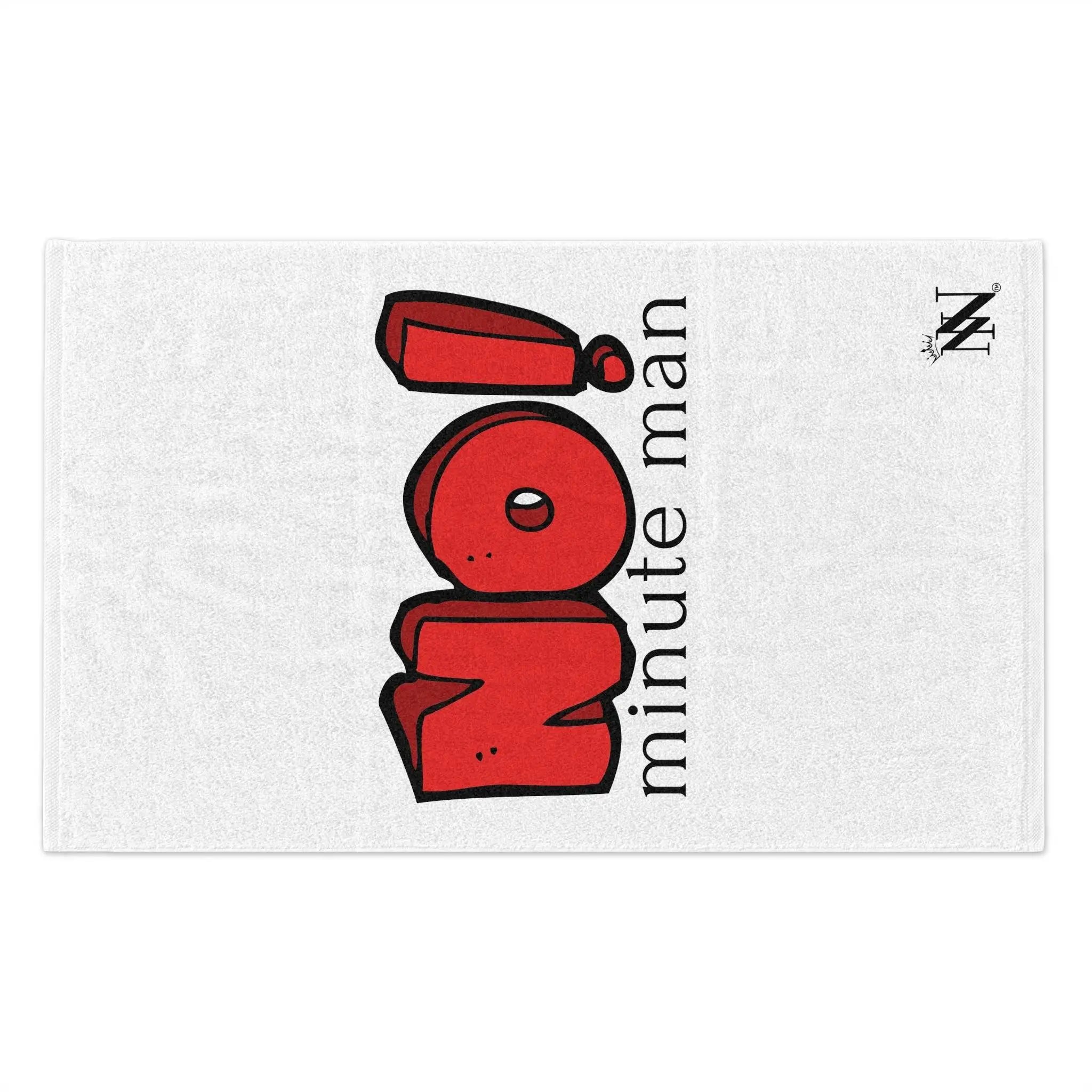No! Minute Man | Mix & Match Soft Fun-Flirty Lovers’ Towels