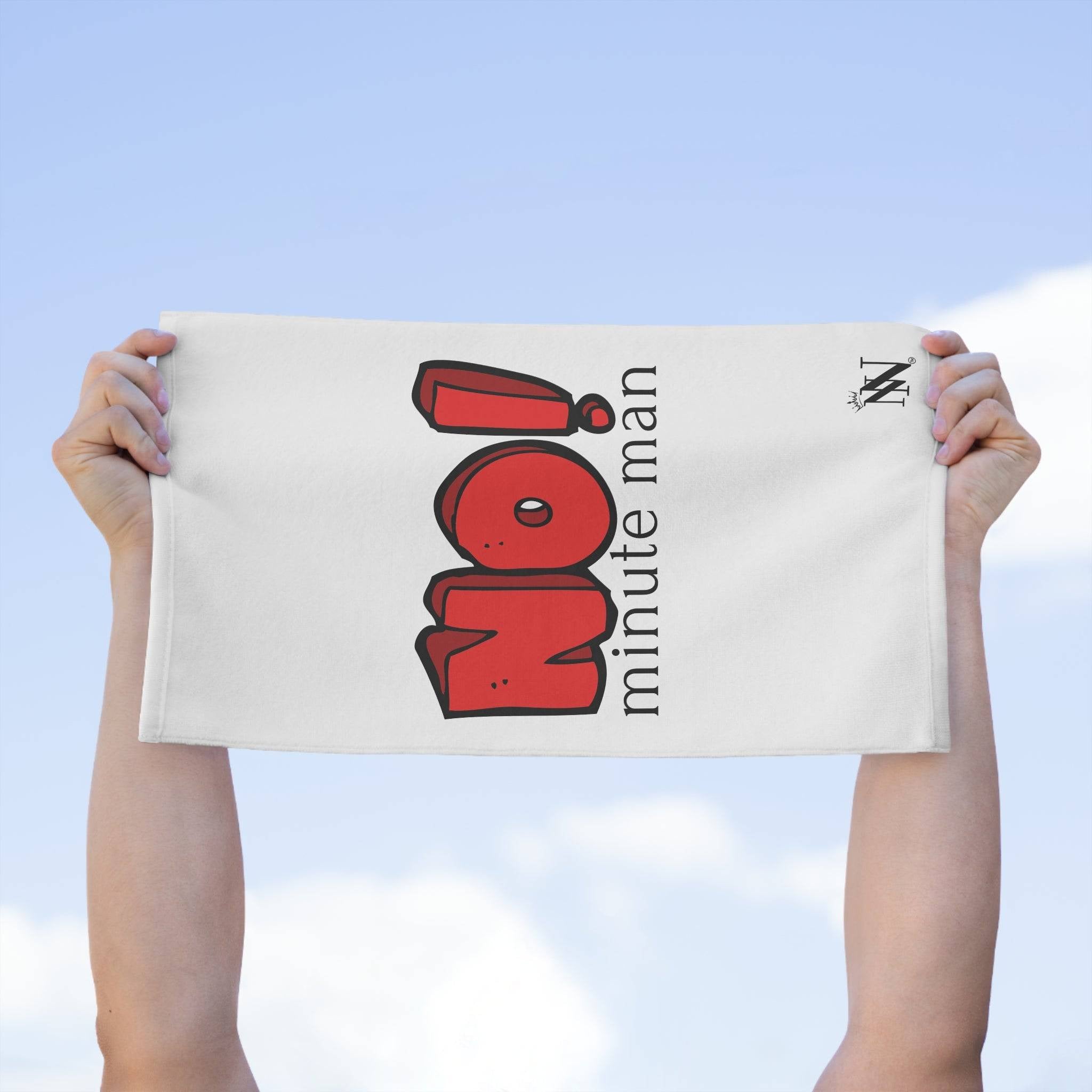 No! Minute Man | Mix & Match Soft Fun-Flirty Lovers’ Towels