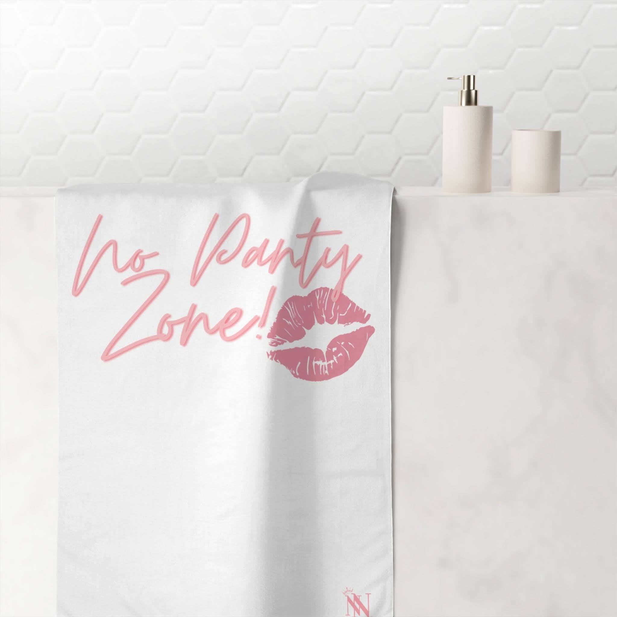 No Panty Zone | Mix & Match Naughty XL Fun-Flirty Lovers’ Towels