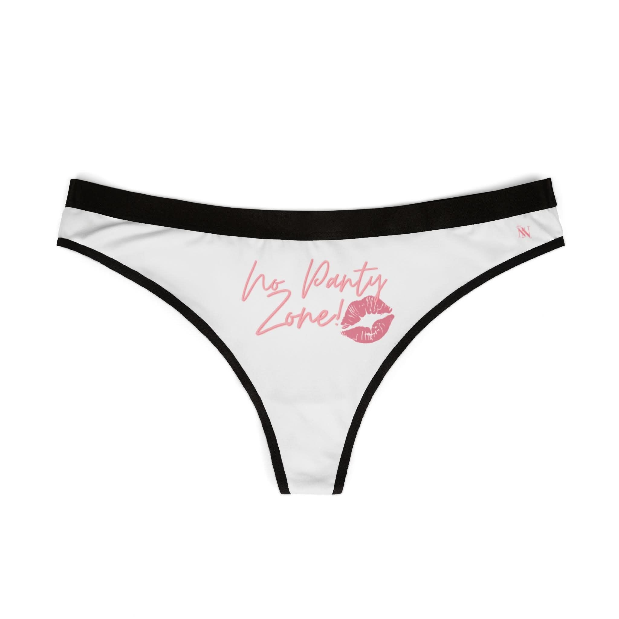 No Panty Zone | Mix & Match Womenâs Fun-Flirty Loversâ Thongs