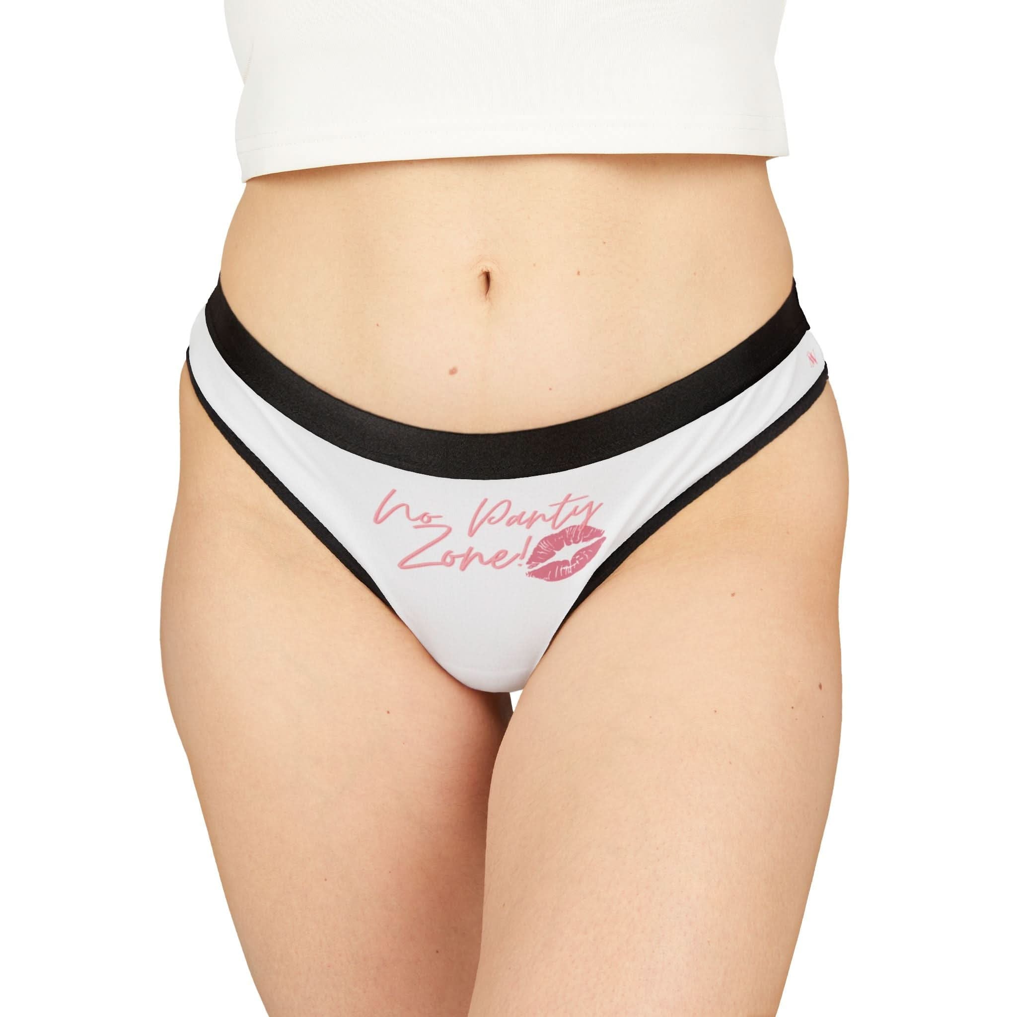 No Panty Zone | Mix & Match Womenâs Fun-Flirty Loversâ Thongs