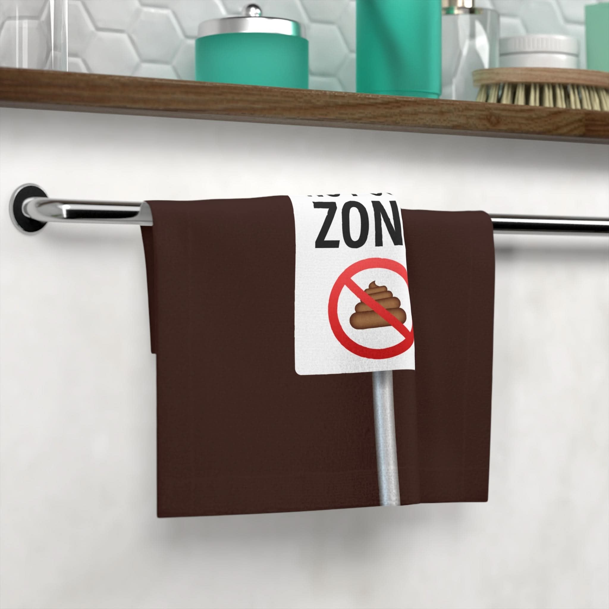 No Poop Zone | Mix & Match Lils’ Fun-Flirty Lovers’ Towels