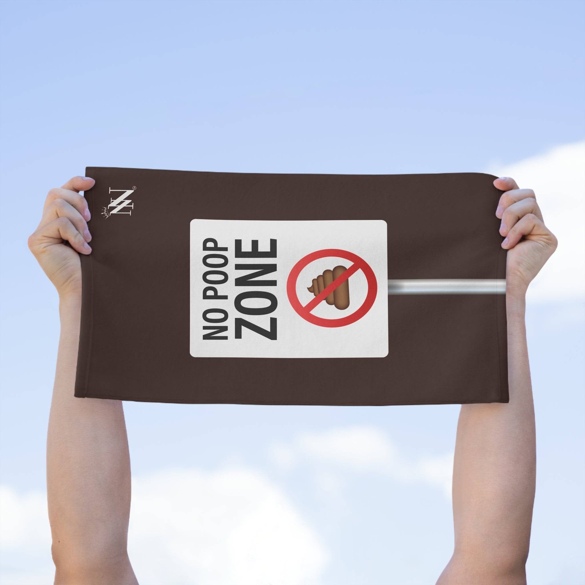 No Poop Zone | Mix & Match Soft Fun-Flirty Lovers’ Towels