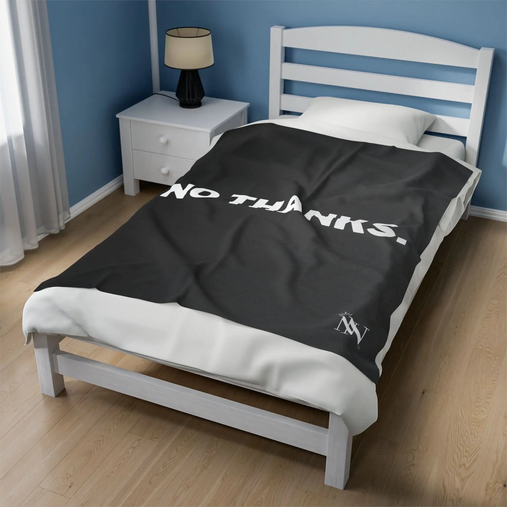 No Thanks | Mix & Match Fun-Flirty Lovers’ Blankets