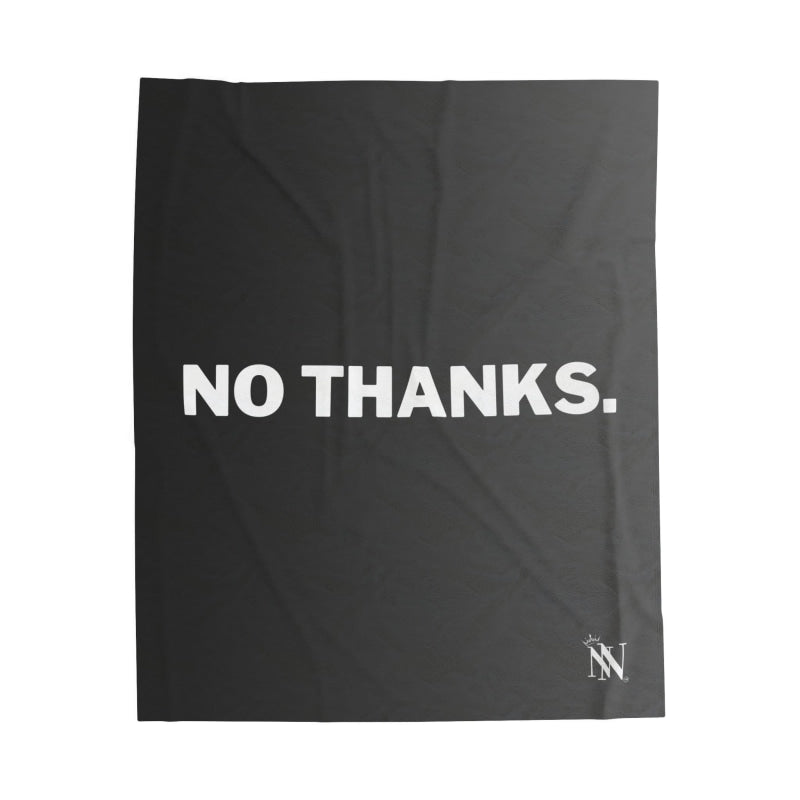 No Thanks | Mix & Match Fun-Flirty Lovers’ Blankets