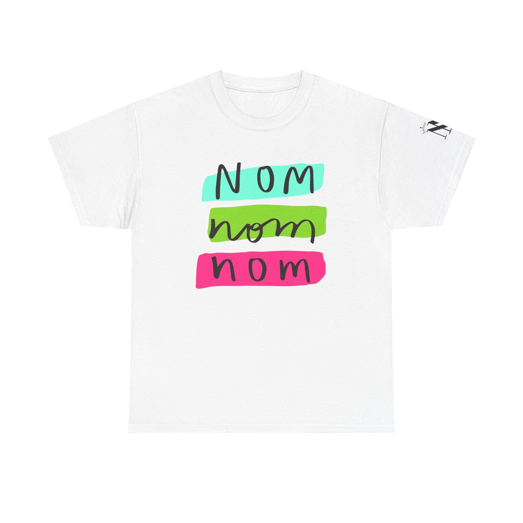 Nom Nom Nom | Mix & Match 100% Cotton Unisex Fun-Flirty Lovers’ Tees