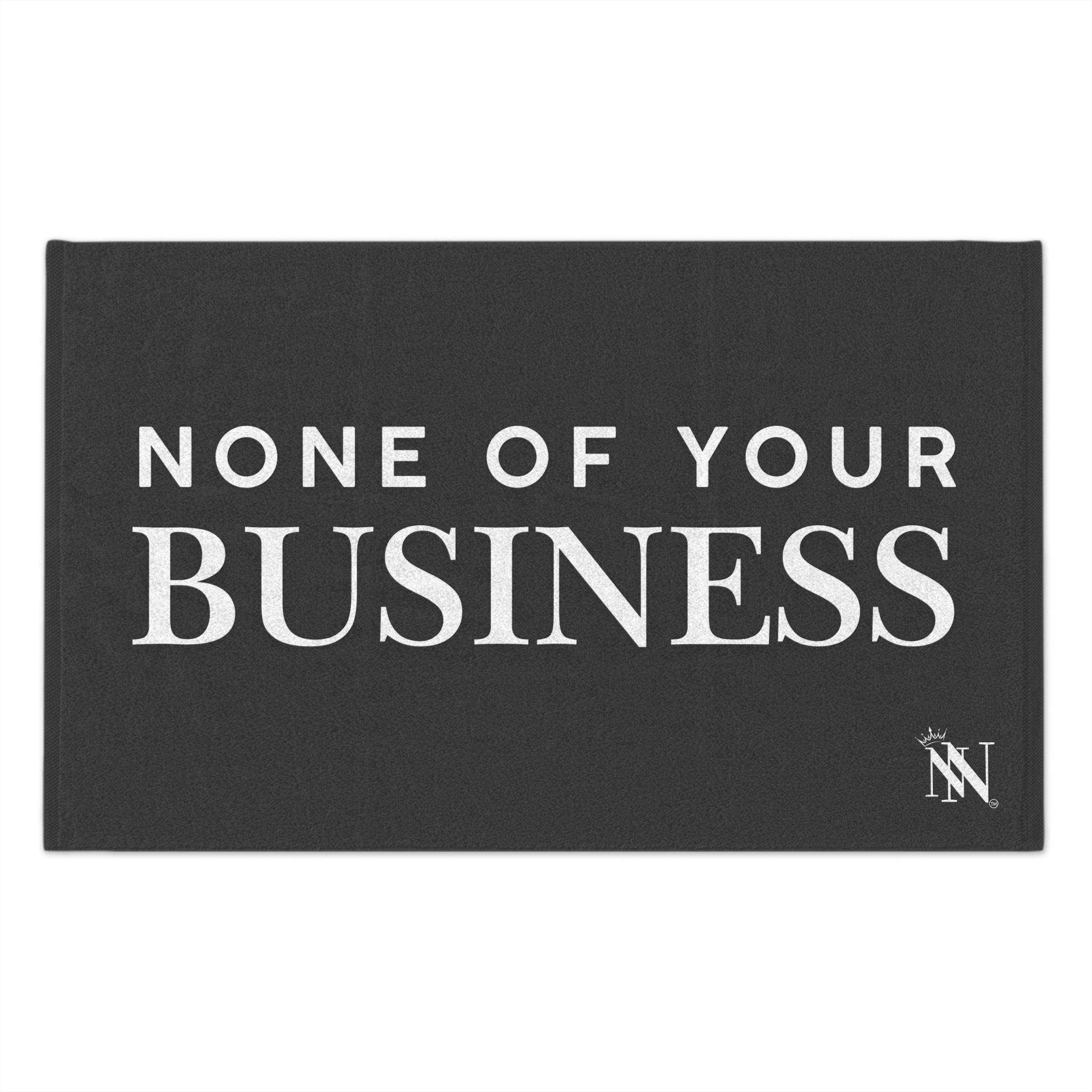None of Your Business | Mix & Match Soft Fun-Flirty Lovers’ Towels