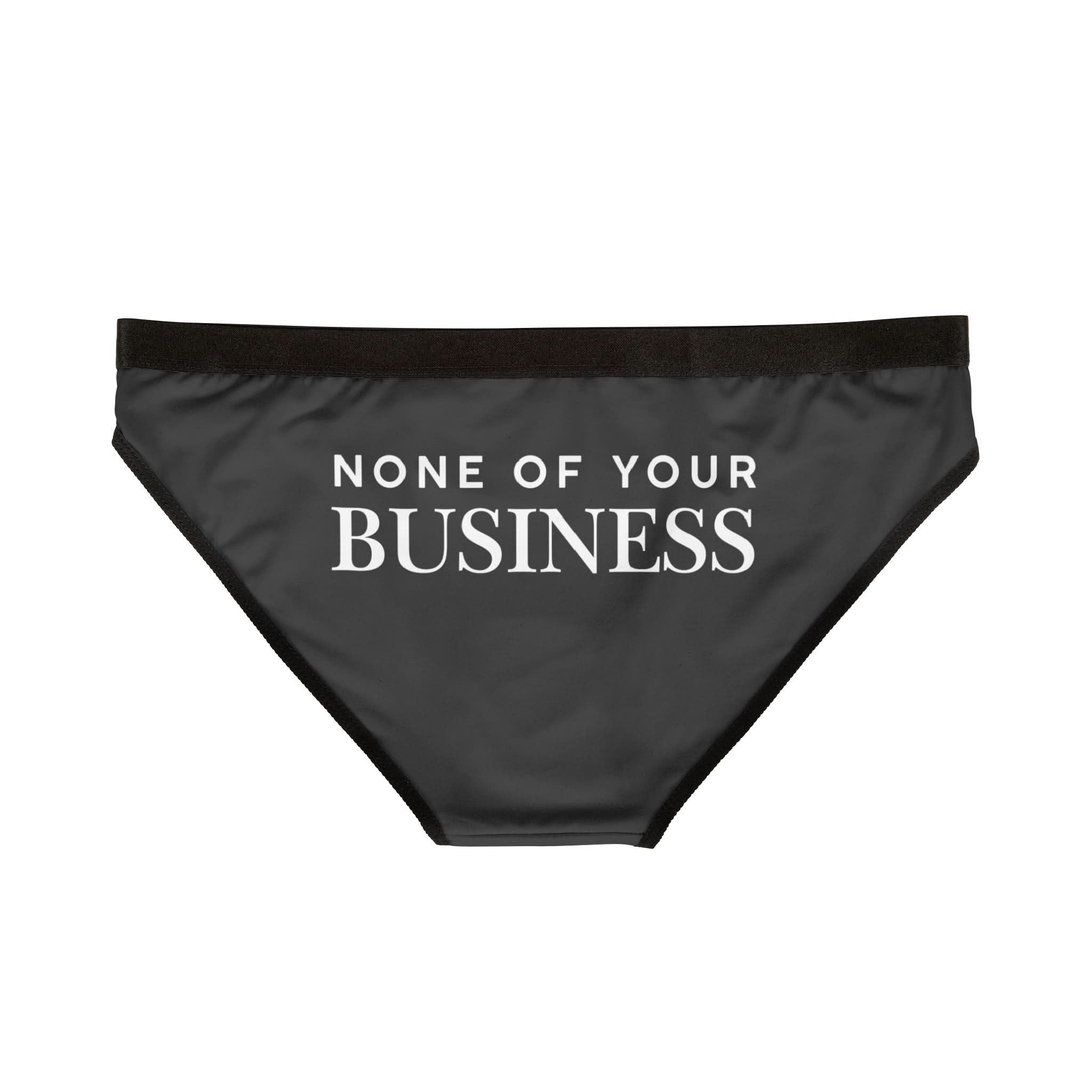 None of Your Business | Mix & Match Women’s Fun-Flirty Lovers’ Panties