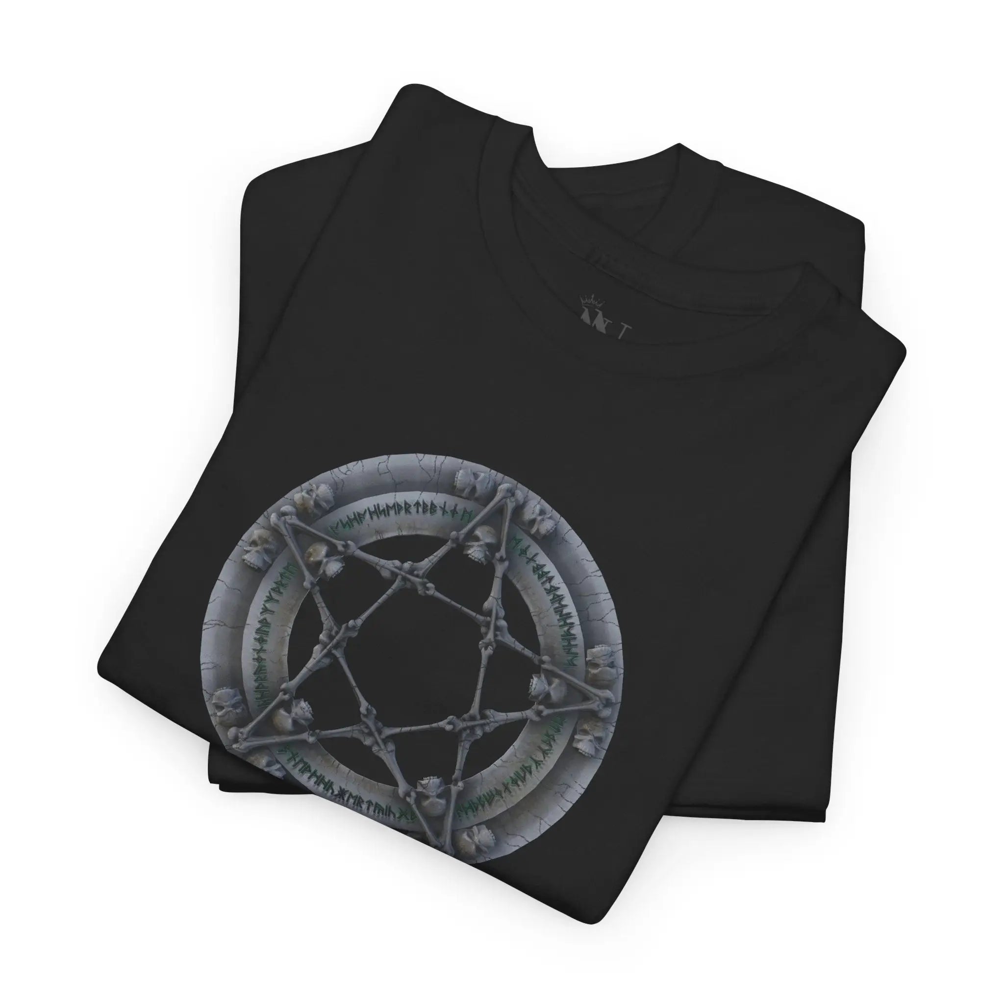 Nordic Skull Pentagram | Mix & Match 100% Cotton Unisex Fun-Flirty Lovers’ Tees
