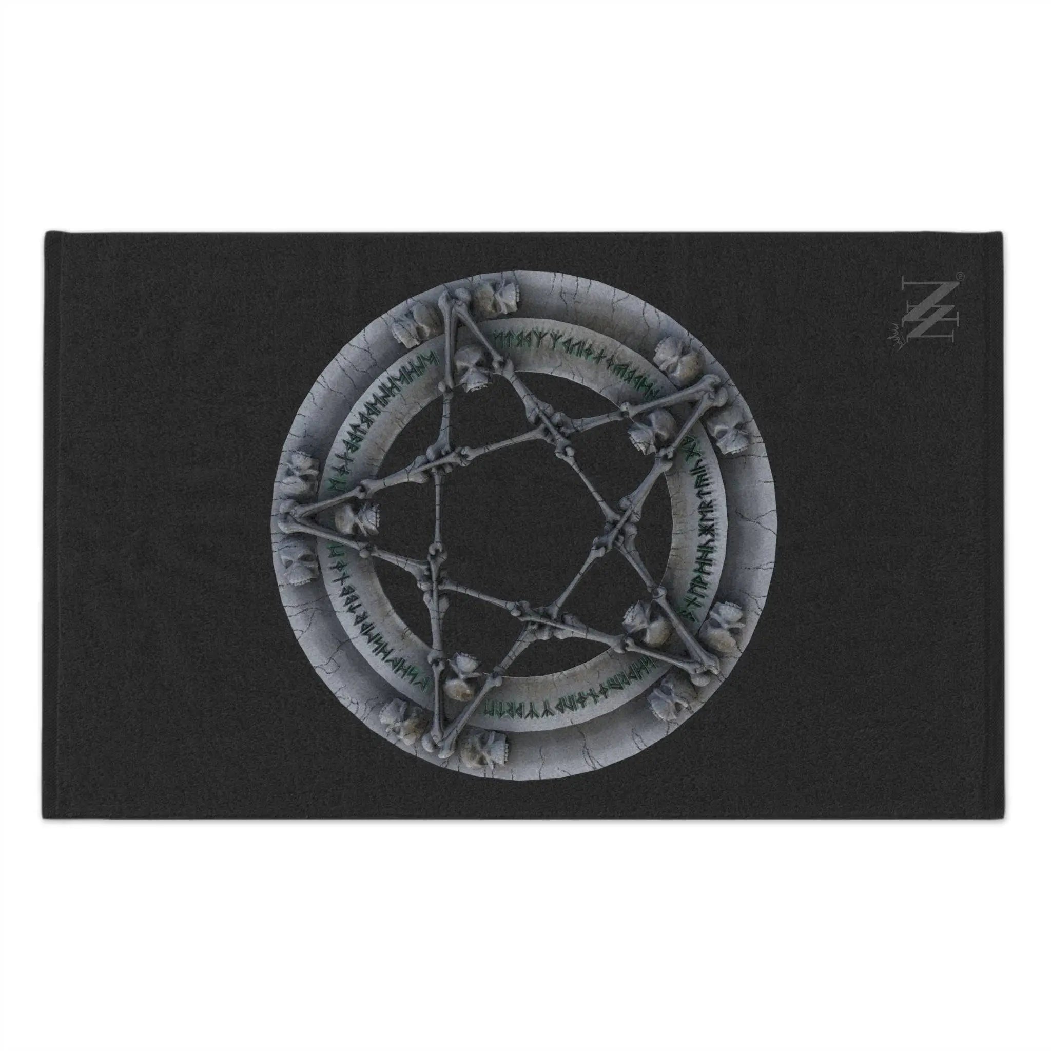Nordic Skull Pentagram | Mix & Match Soft Fun-Flirty Lovers’ Towels