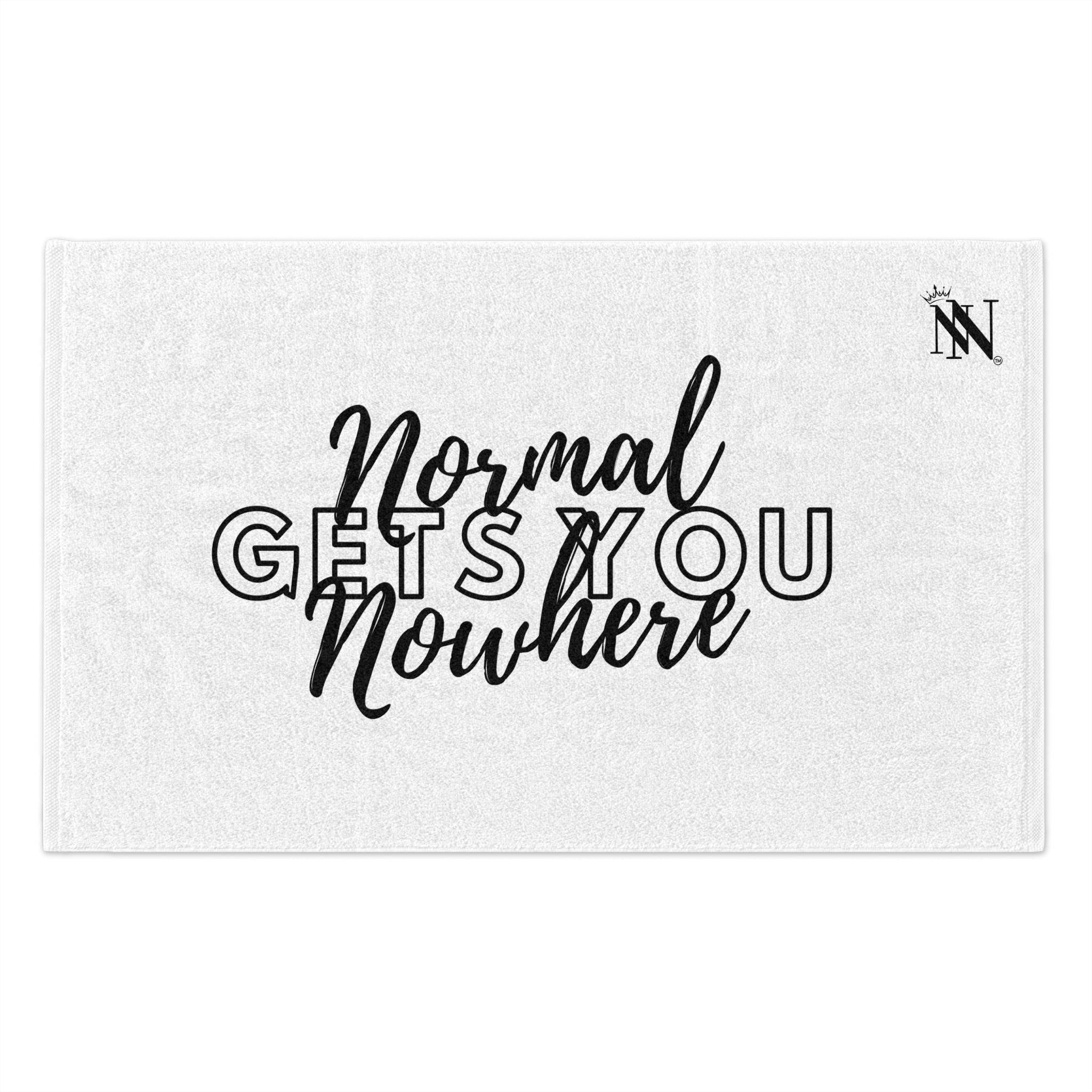 Normal Gets Nowhere | Mix & Match Soft Fun-Flirty Lovers’ Towels