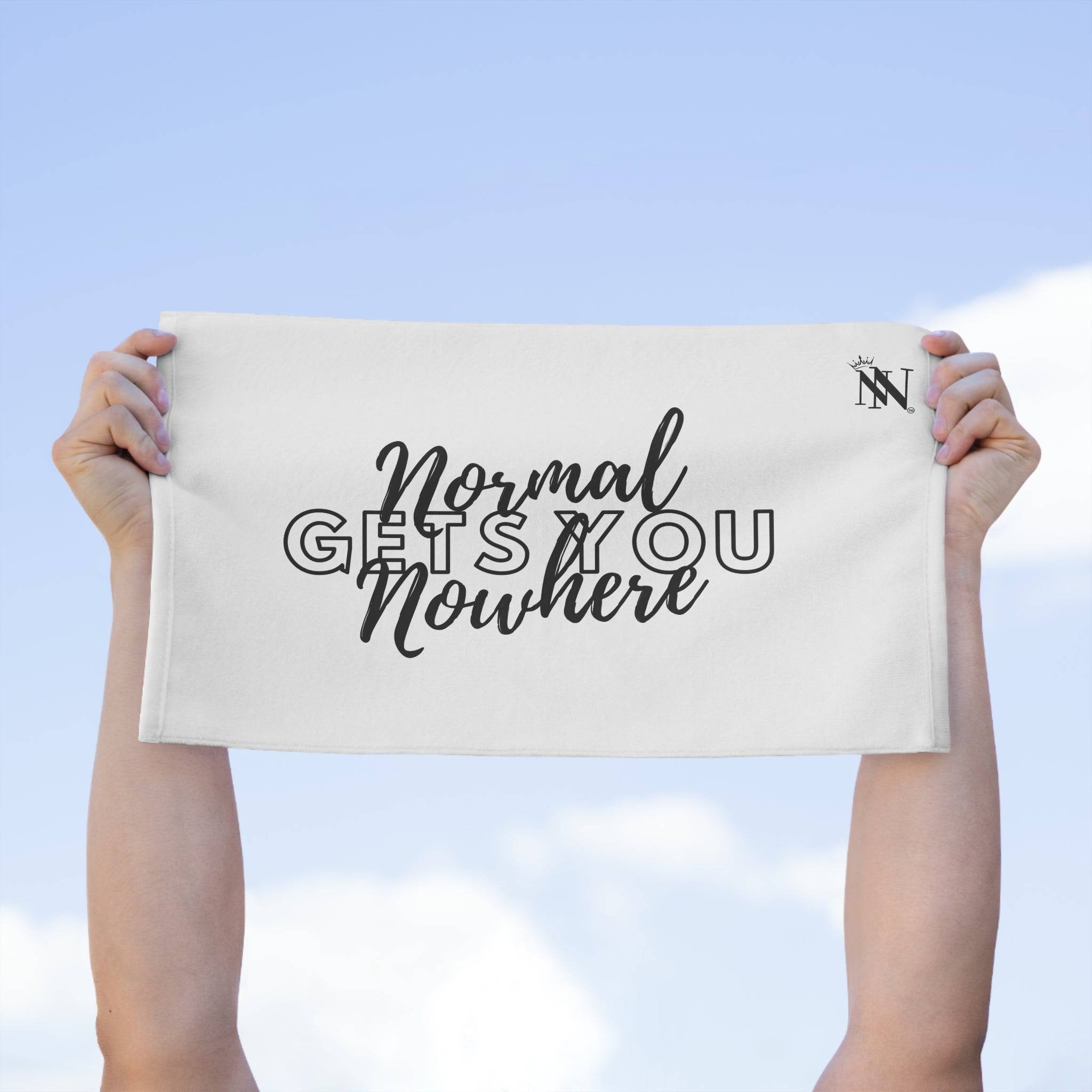 Normal Gets Nowhere | Mix & Match Soft Fun-Flirty Lovers’ Towels