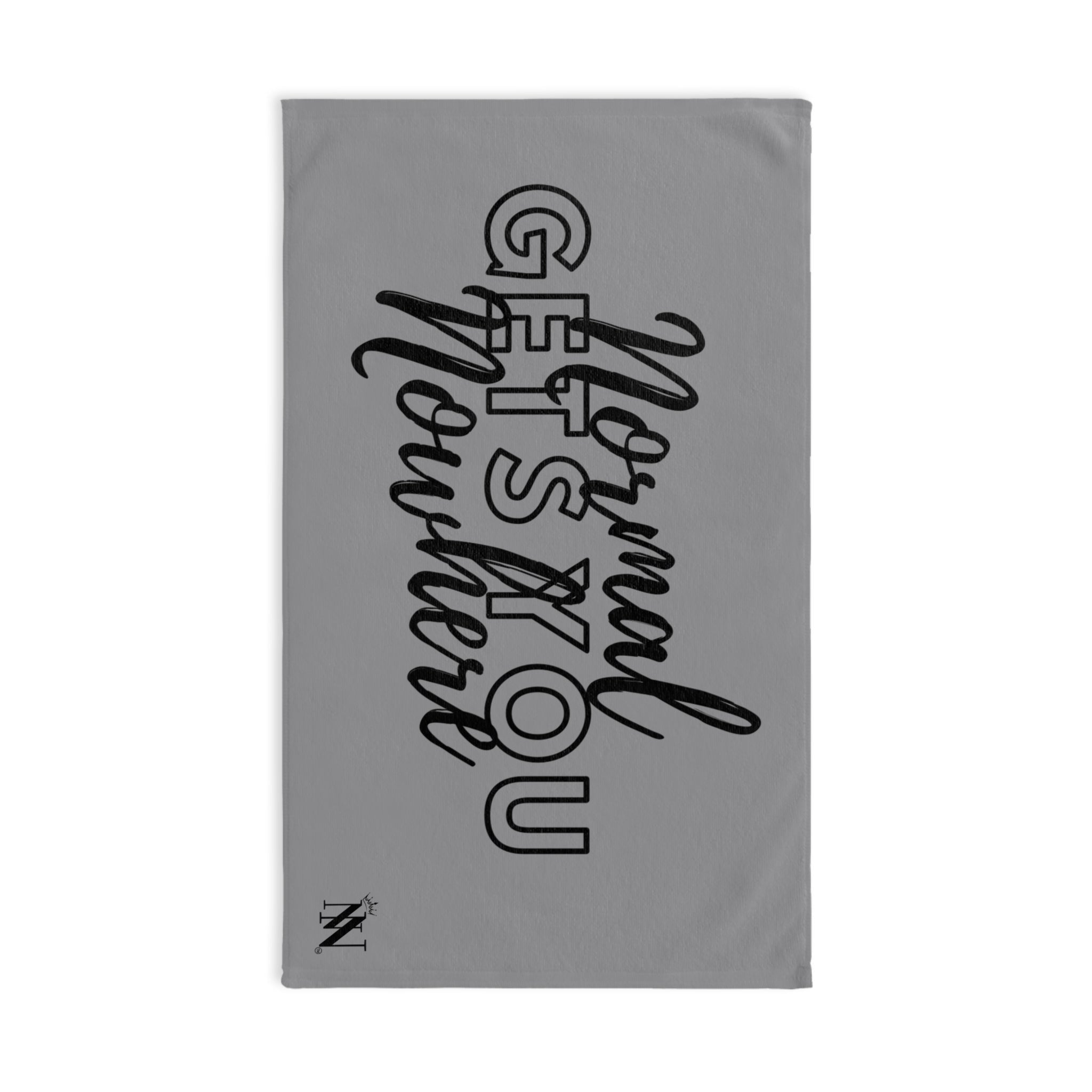 Normal Gets You Nowhere Grey | Mix & Match Original Fun-Flirty Lovers’ Towels