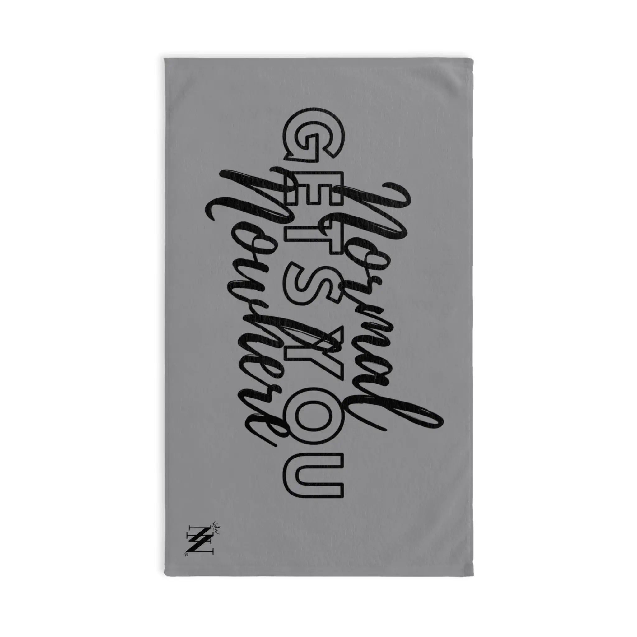 Normal Gets You Nowhere Grey | Mix & Match Original Fun-Flirty Lovers’ Towels