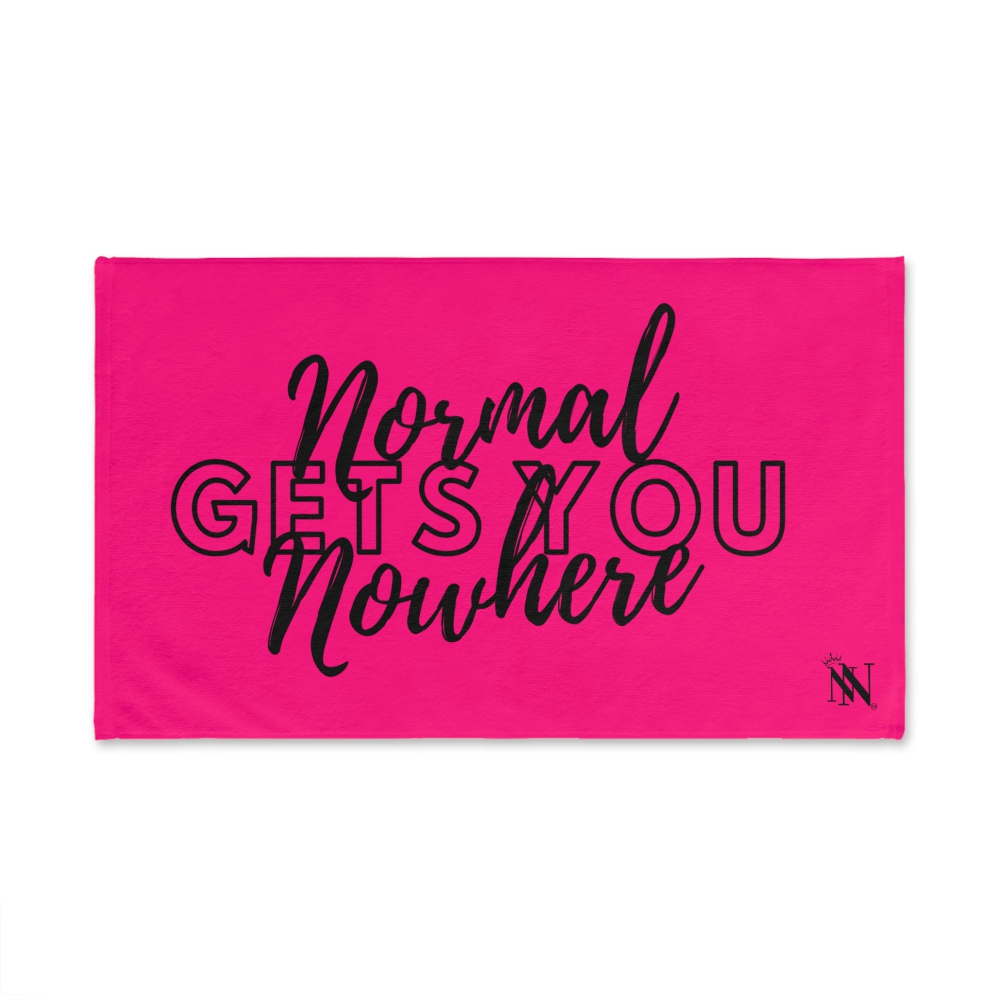 Normal Gets You Nowhere Signature Pink | Mix & Match Original Fun-Flirty Lovers’ Towels