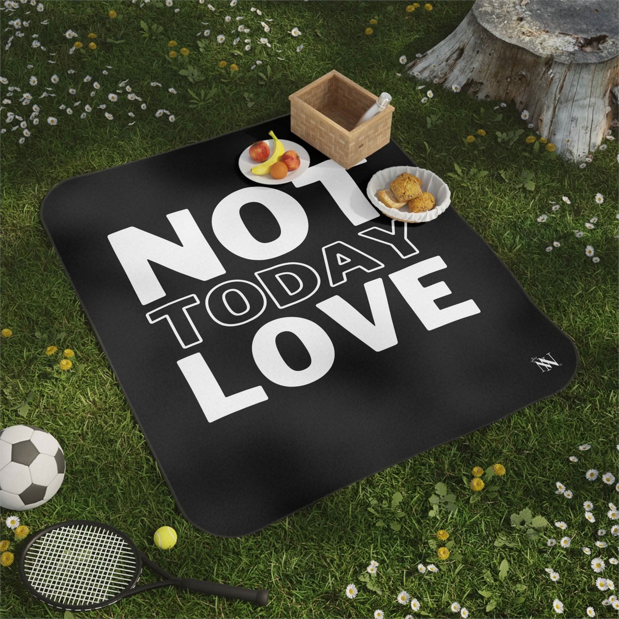 Not Today Love | Mix Match Fun-Flirty Lovers’ Water-Resistant Blankets