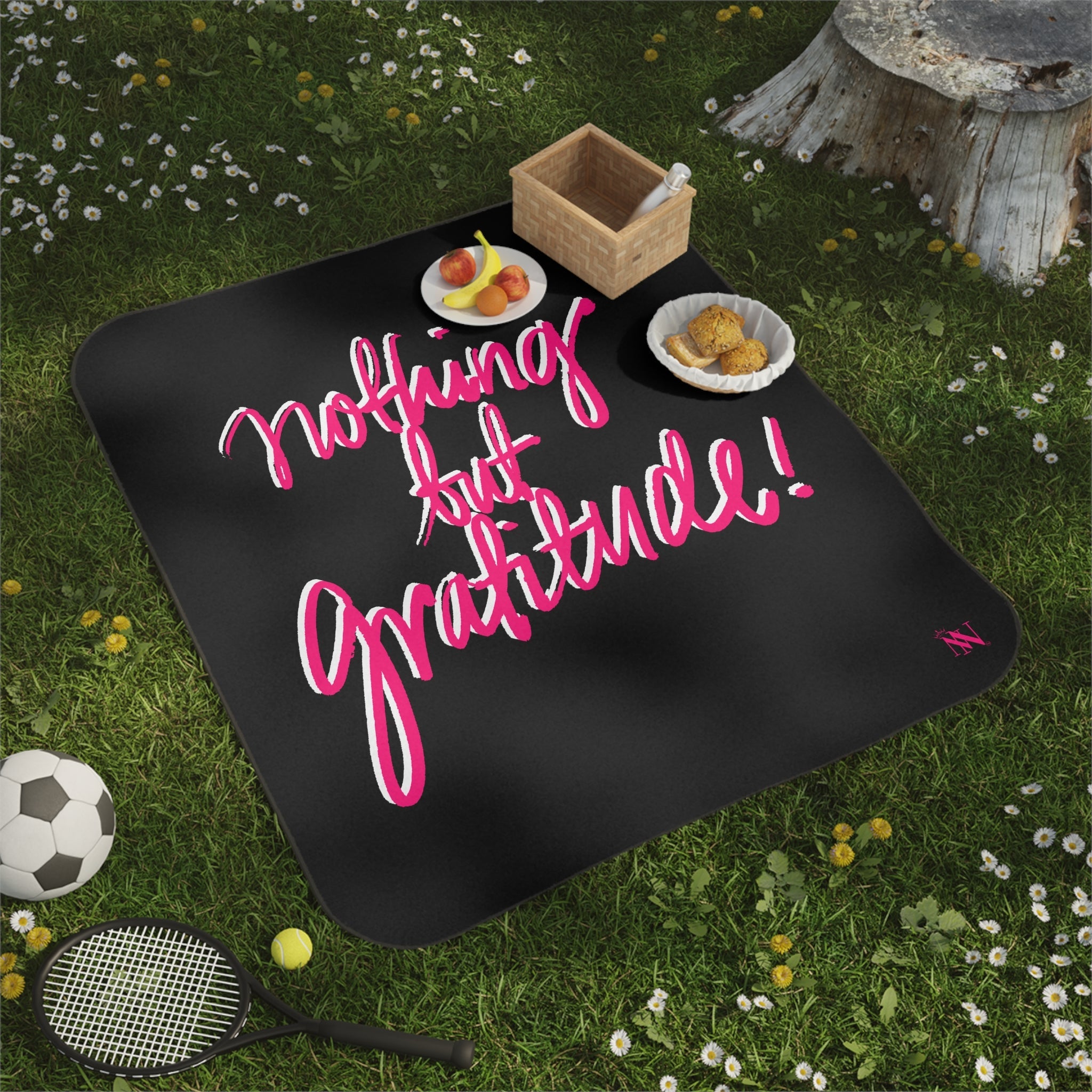 Nothing but Gratitude | Mix Match Fun-Flirty Lovers’ Water-Resistant Blankets