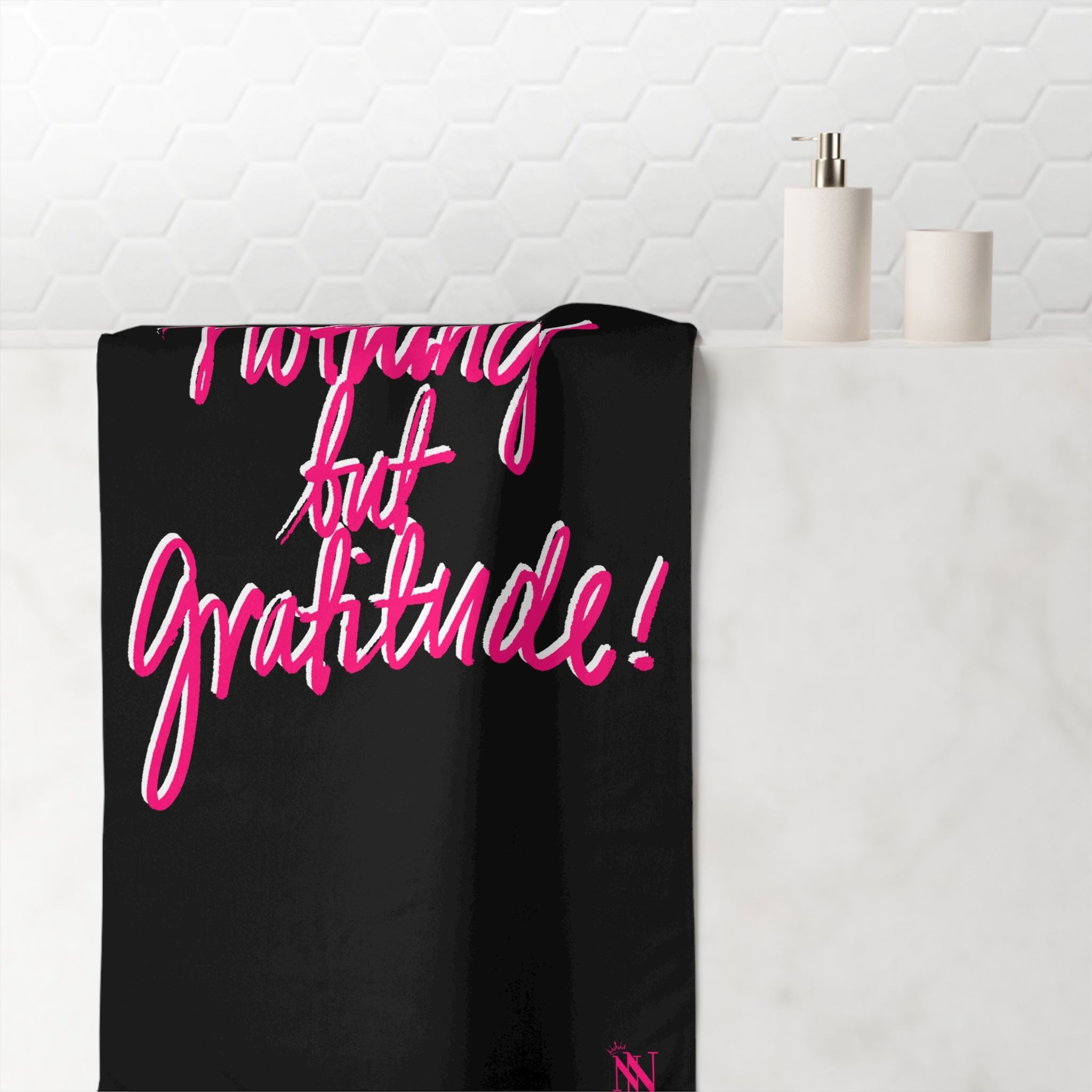 Nothing but Gratitude | Mix & Match XL Fun-Flirty Lovers’ Towels