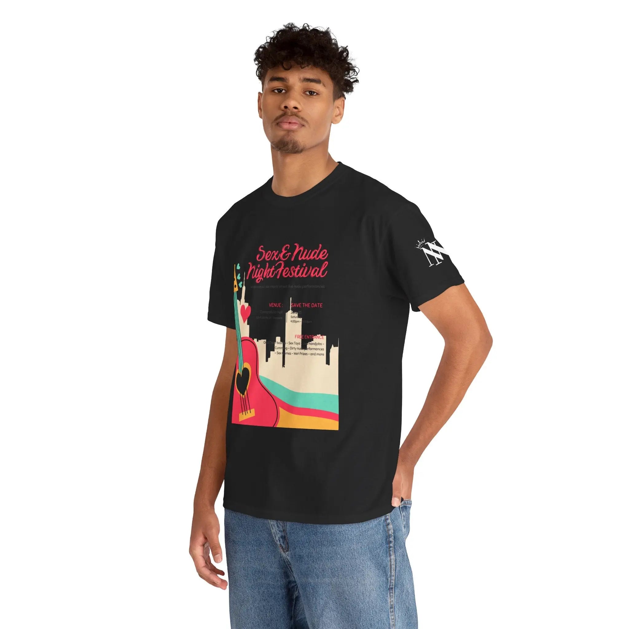 Nude Festival | Mix & Match 100% Cotton Unisex Fun-Flirty Lovers’ Tees