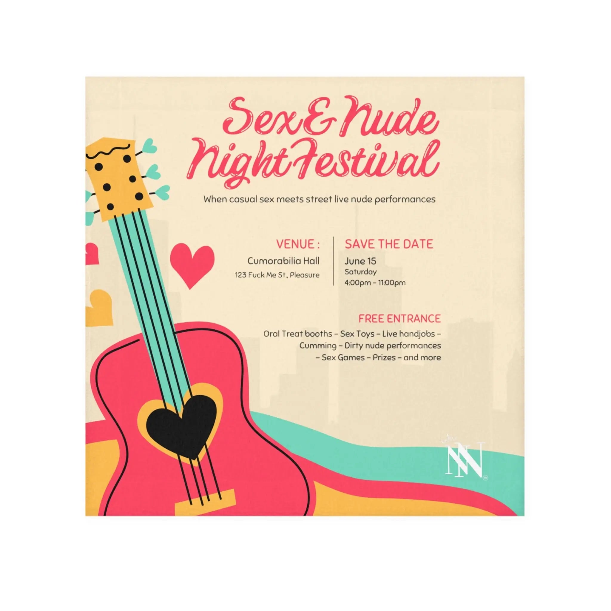 Nude Festival | Mix & Match Lils’ Fun-Flirty Lovers’ Towels