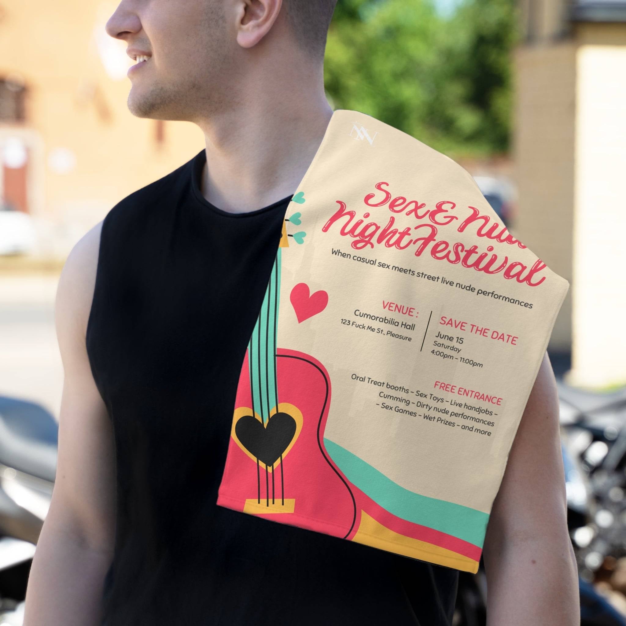 Nude Festival | Mix & Match Soft Fun-Flirty Lovers’ Towels