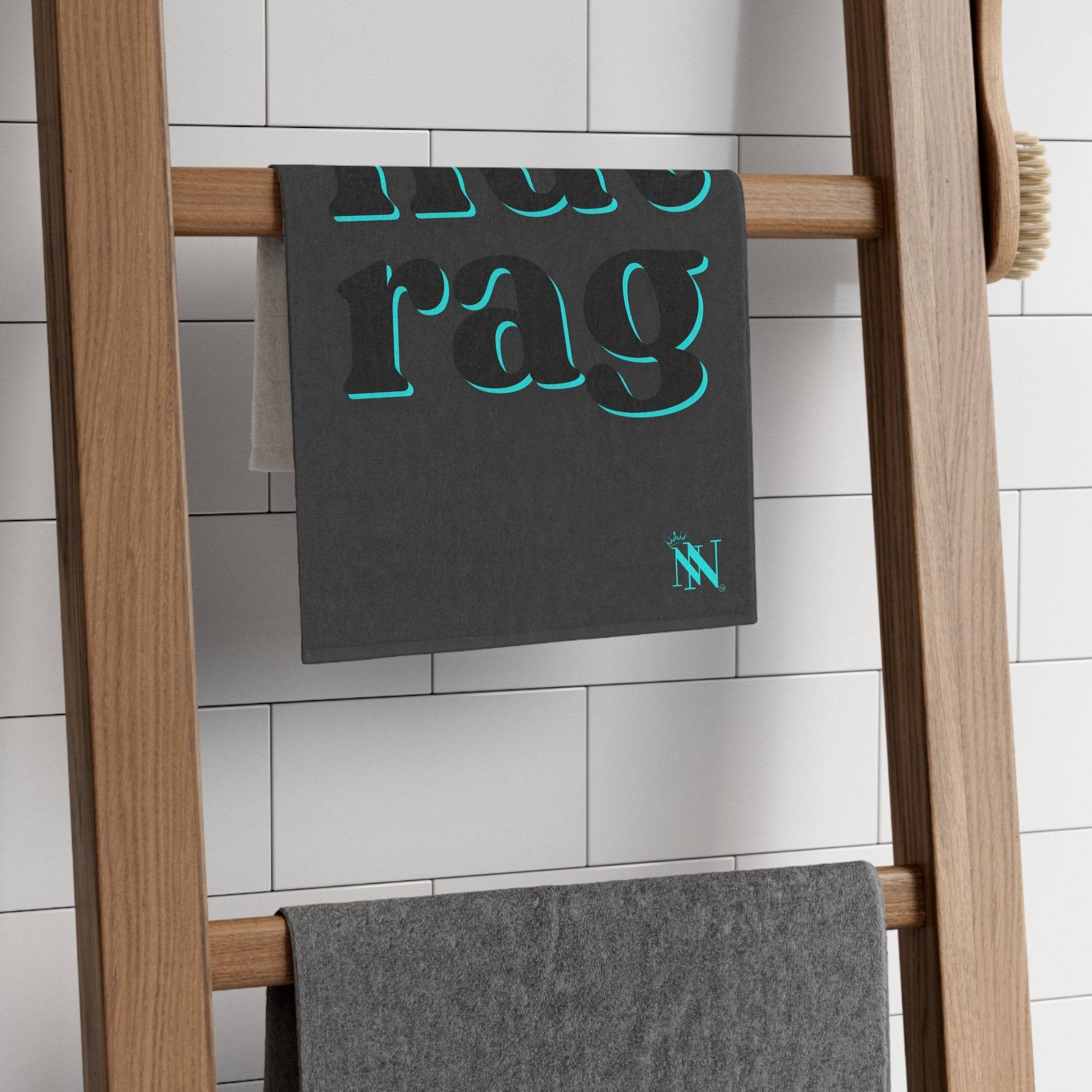 Nut Rag Dark Grey Mix & Match Soft Sex Towels | Flirty Lovers’ Gifts