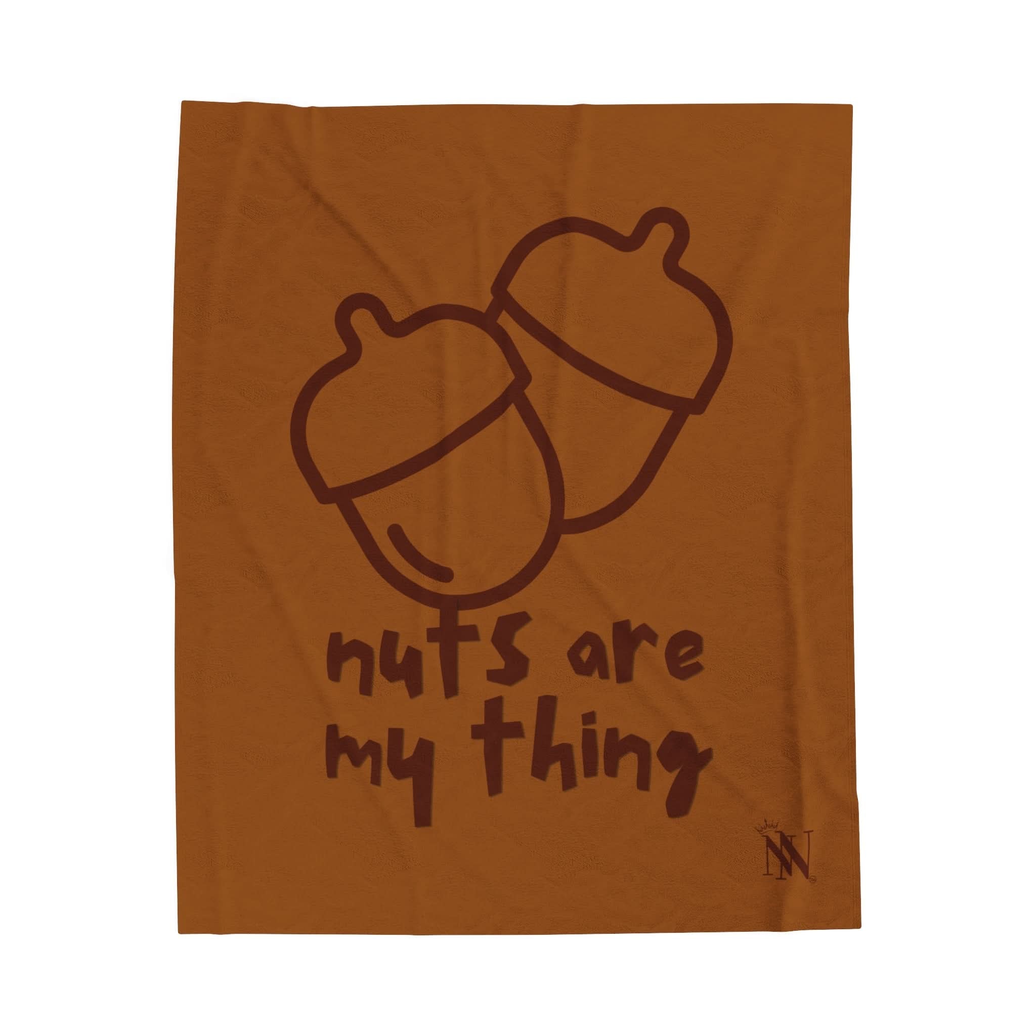 Nuts Are My Thing | Mix & Match Fun-Flirty Loversā Blankets