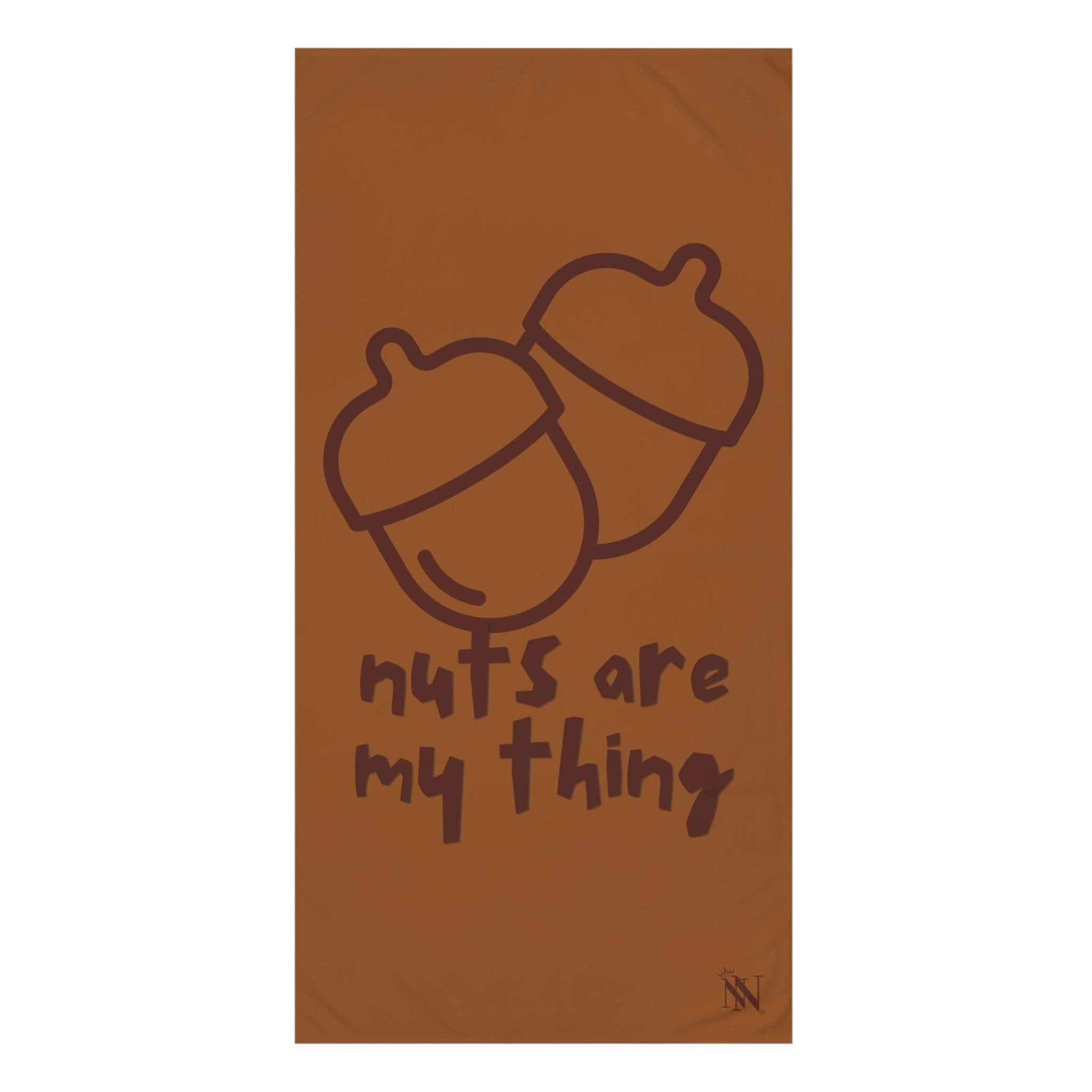 Nuts Are My Thing | Mix & Match Naughty XL Fun-Flirty Lovers’ Towels